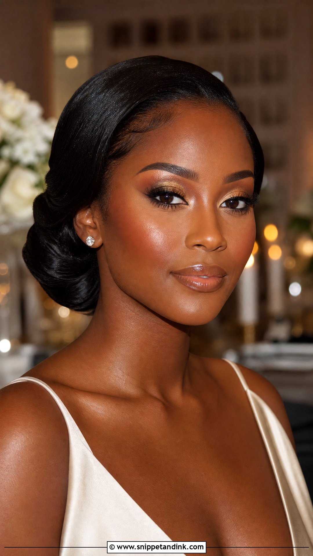 Gold Wedding Makeup - Snippet and Ink - 20 Best Wedding Makeup Ideas