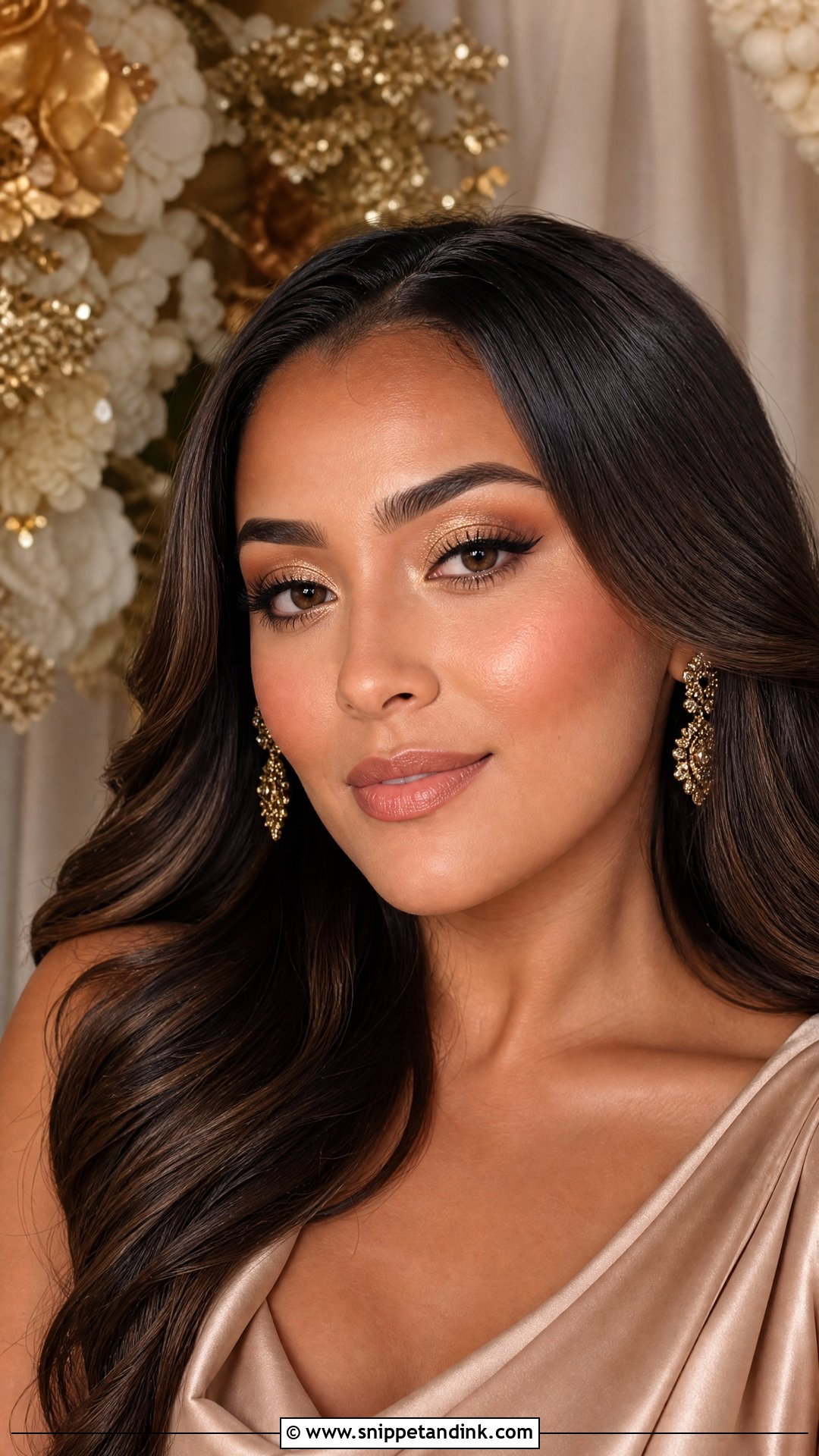 Gold Wedding Makeup - Snippet and Ink - 25 Simple Makeup Looks for Wedding