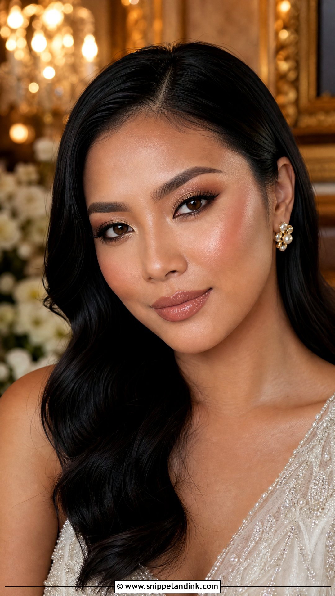 Gold Wedding Makeup - Snippet and Ink - 25 Elegant Wedding Makeup Ideas