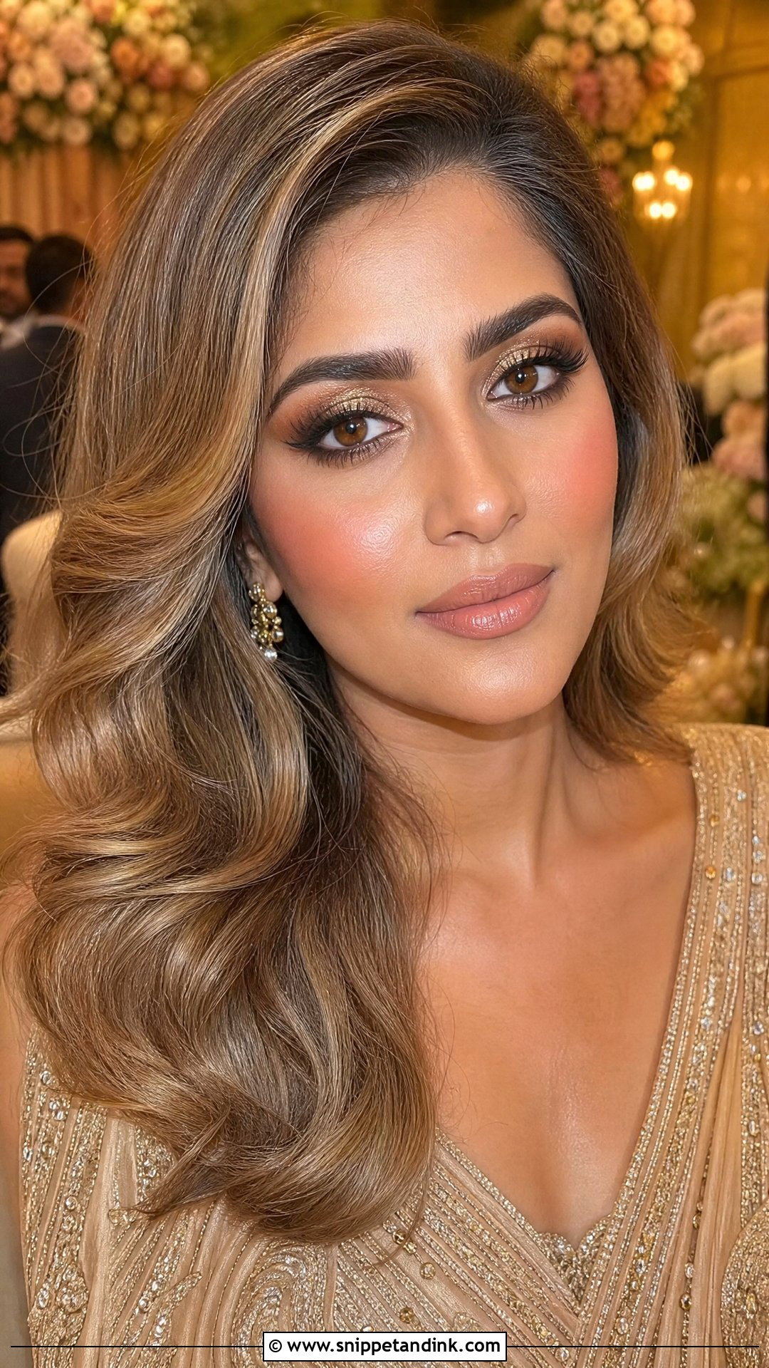Gold Wedding Makeup for Blue Eyes - Snippet and Ink - 20 Wedding Makeup for Blue Eyes and Blonde Hair