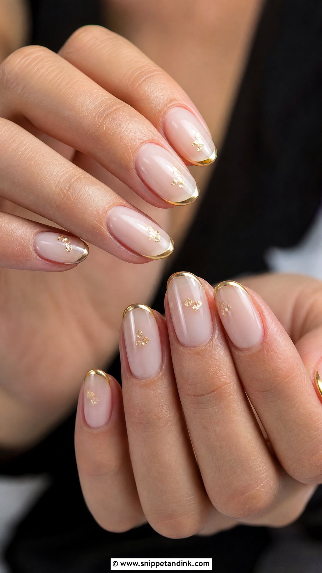 Gold Wedding Nails - Snippet and Ink - 35 Wedding Nails