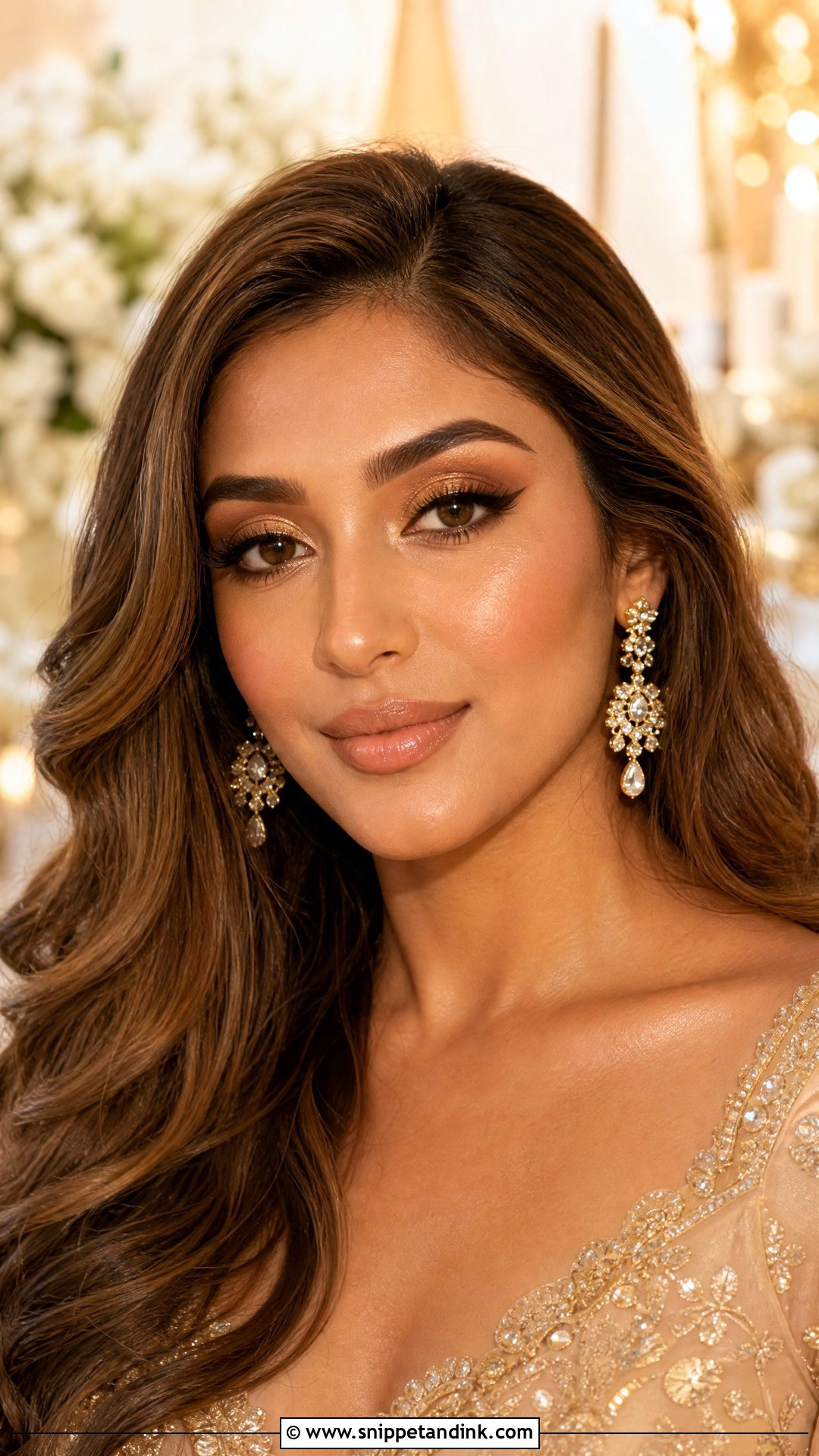 Golden Bronze Bridal Makeup - Snippet and Ink - 25 Bronze Bridal Makeup Ideas