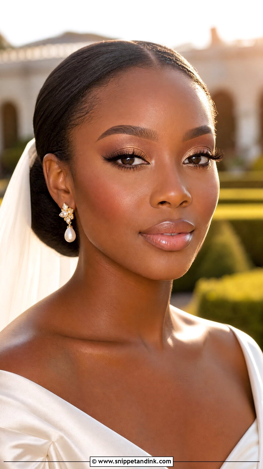 Golden Summer Bridal Makeup - Snippet and Ink - 20 Summer Bridal Makeup Ideas