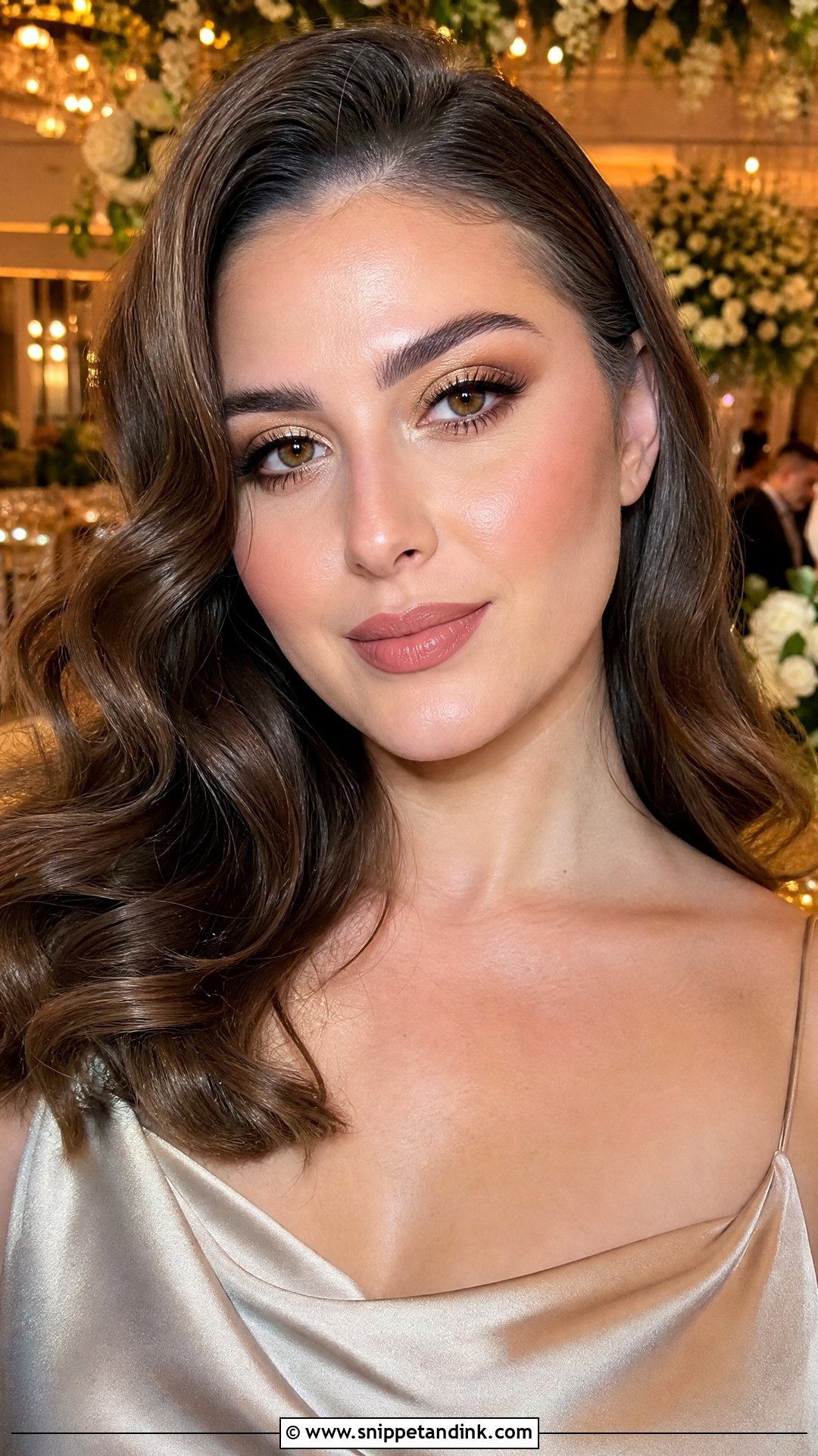 Golden Wedding Guest Makeup - Snippet and Ink - 20 Golden Wedding Makeup Ideas