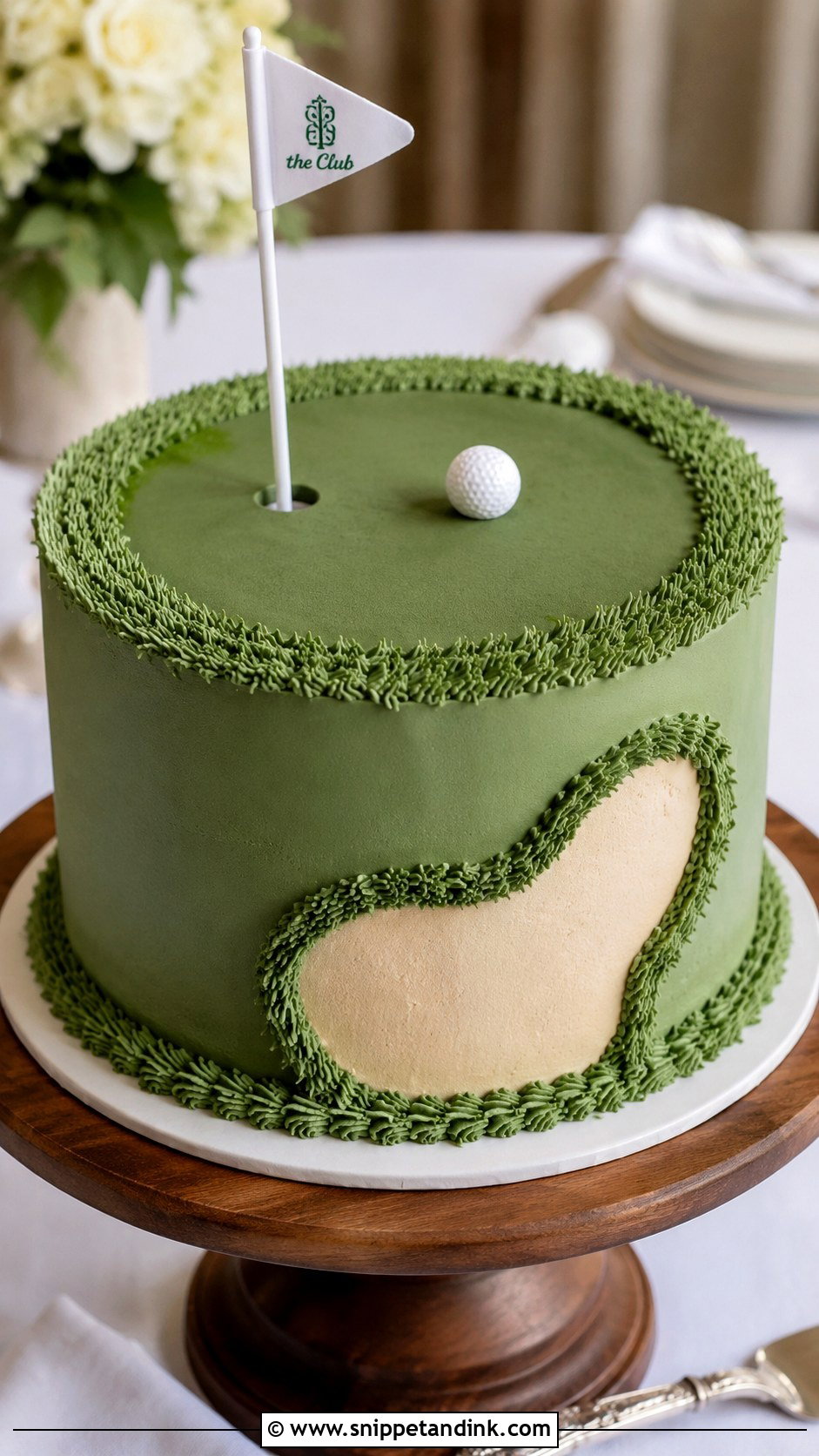 Golf Groom Cake - Snippet and Ink - 20 Groom Cake Ideas
