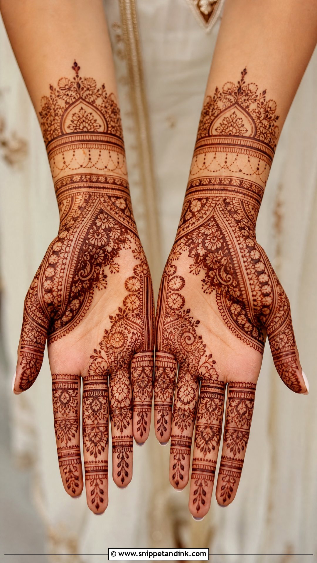 Gota Patti Mehndi Gharara - Snippet and Ink - 20 Mehndi Gharara Ideas