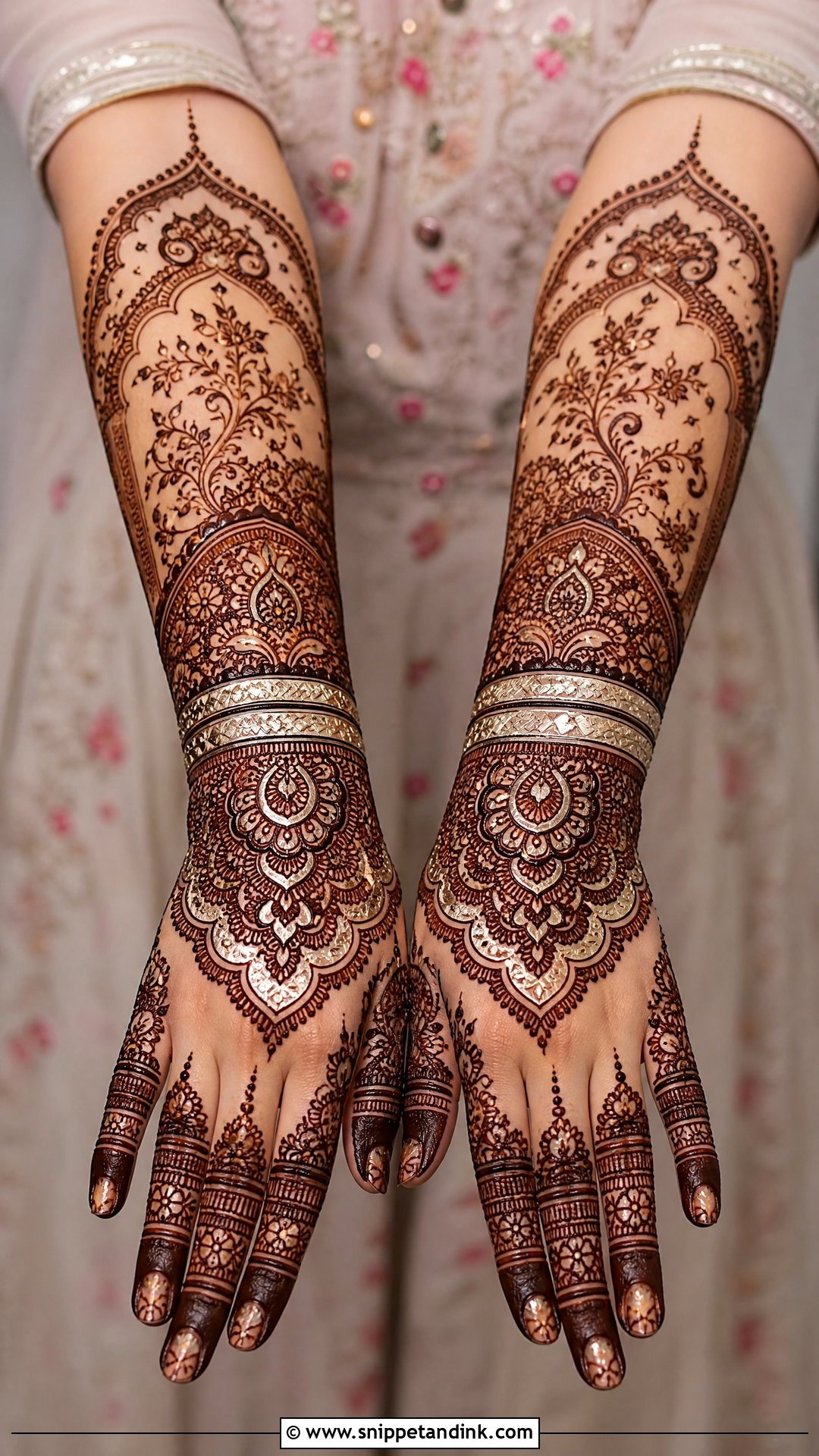 Gota Patti Sharara Design For Mehndi - Snippet and Ink - 20 Sharara Designs for Mehndi