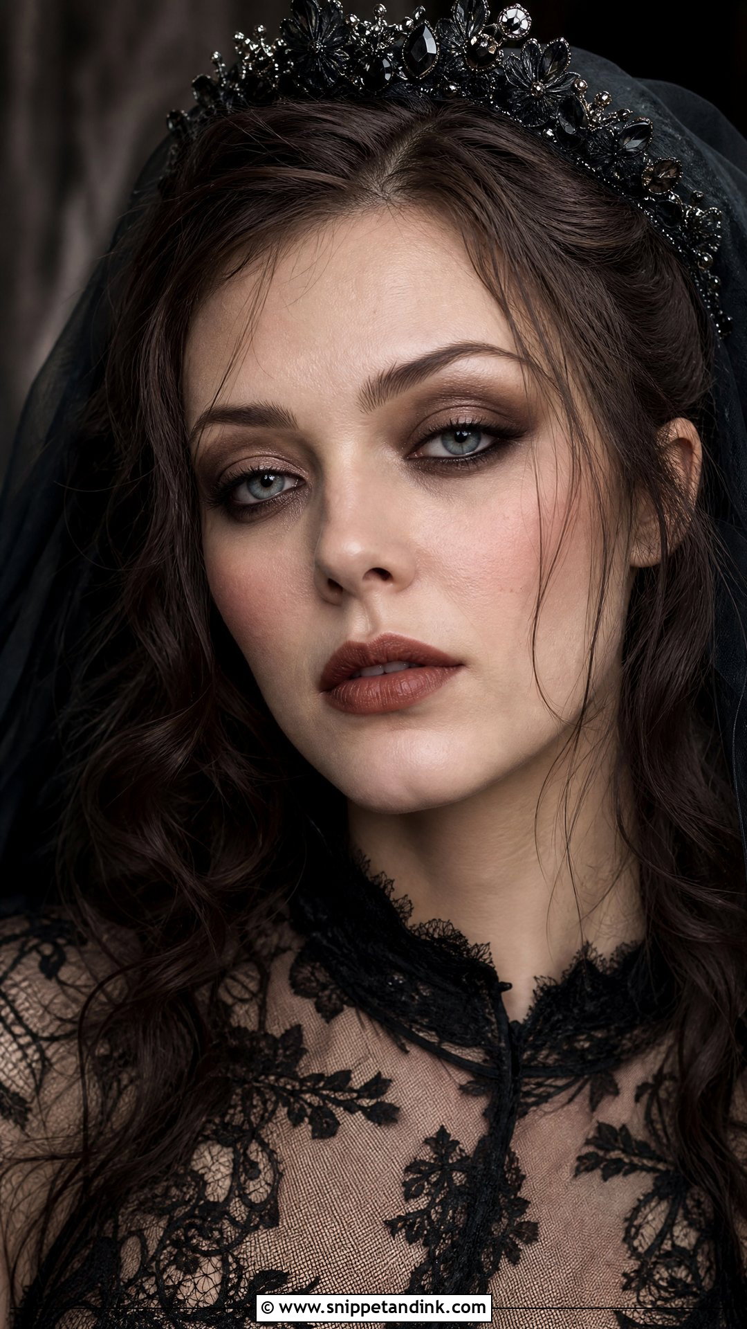 Gothic Bridal Makeup With Grunge Makeup - Snippet and Ink - 25 Gothic Bridal Makeup Ideas