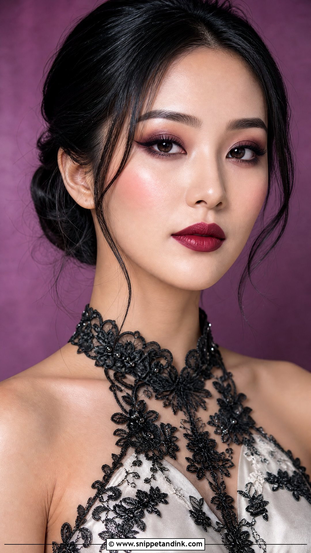 Gothic Wedding Makeup For Asian Brides - Snippet and Ink - 25 Gothic Wedding Makeup Ideas