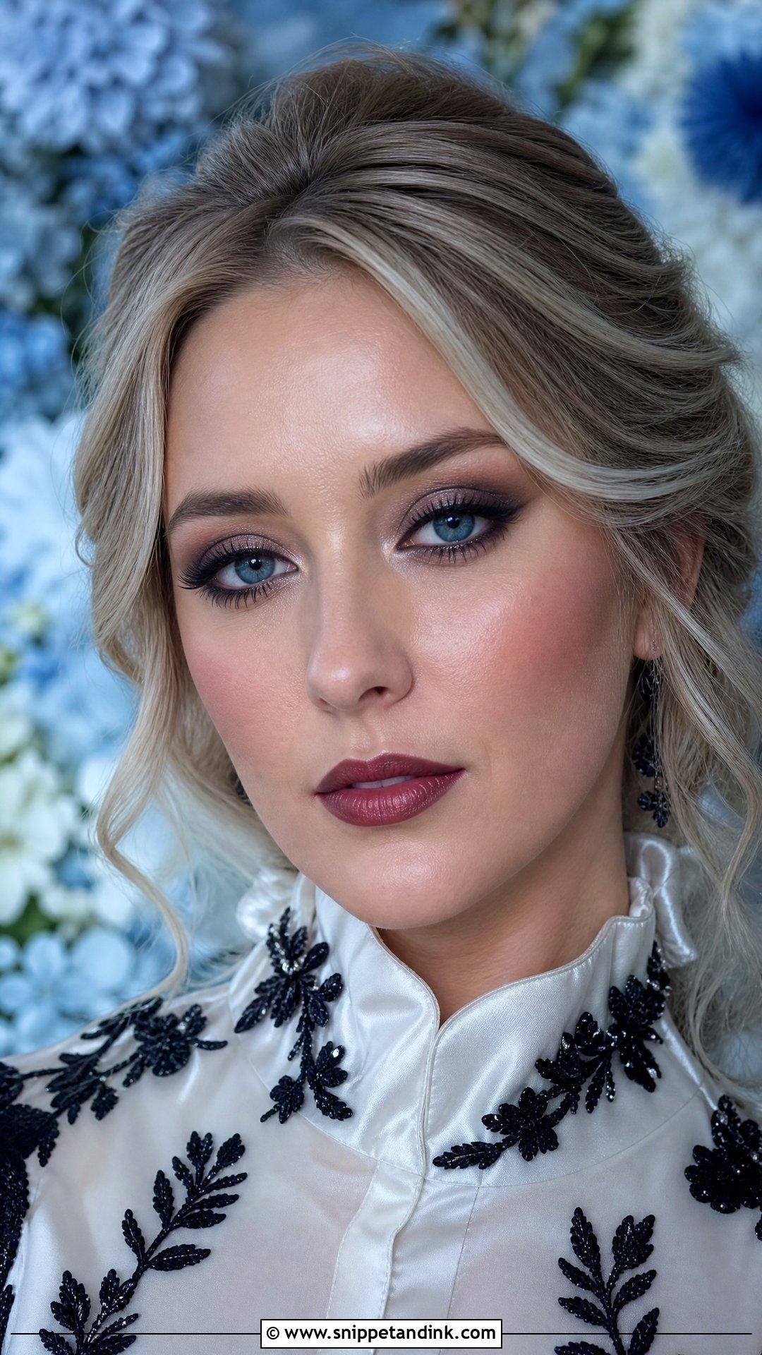 Gothic Wedding Makeup For Blue Eyes - Snippet and Ink - 25 Gothic Wedding Makeup Ideas