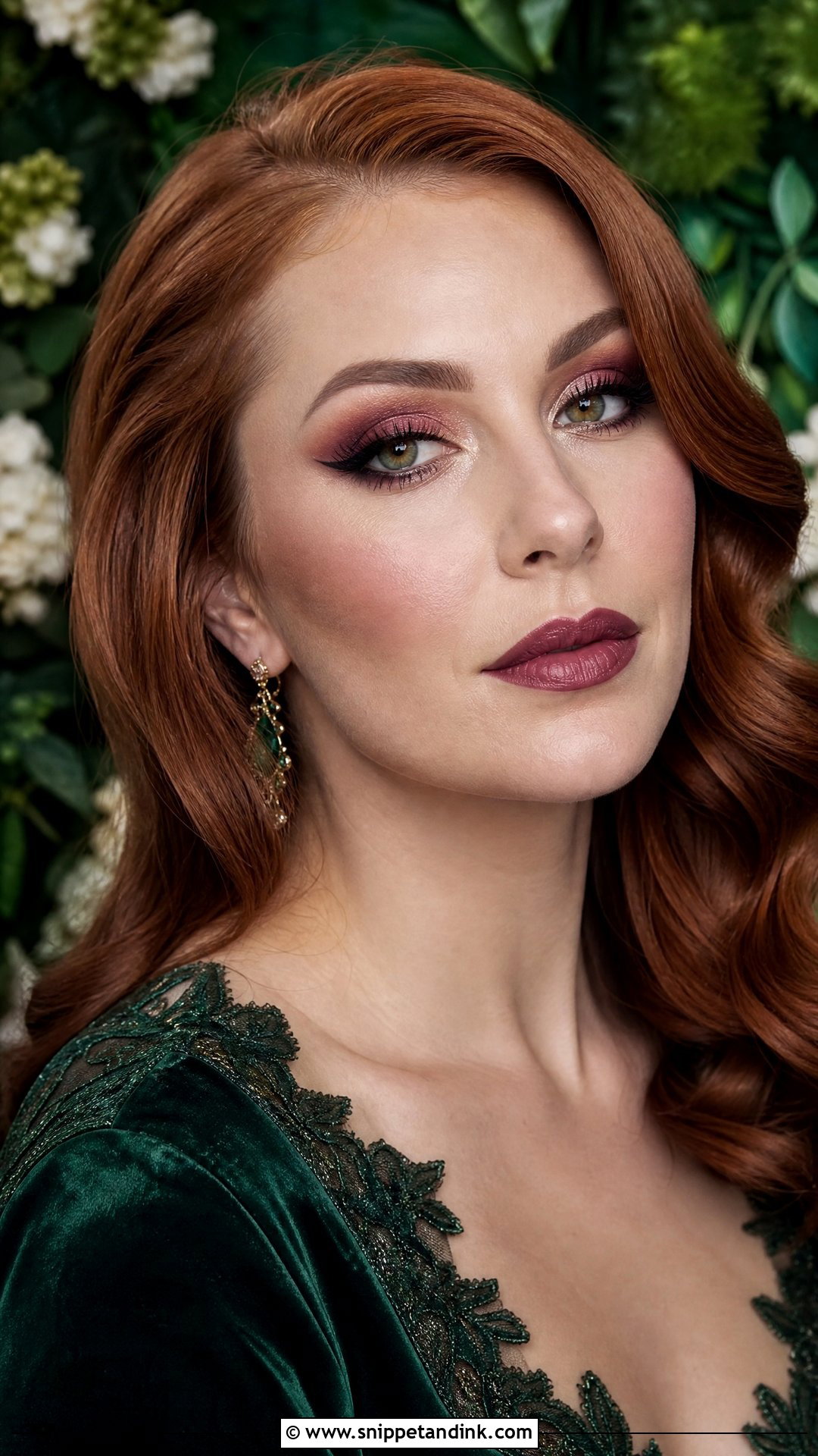 Gothic Wedding Makeup For Green Eyes - Snippet and Ink - 25 Gothic Wedding Makeup Ideas