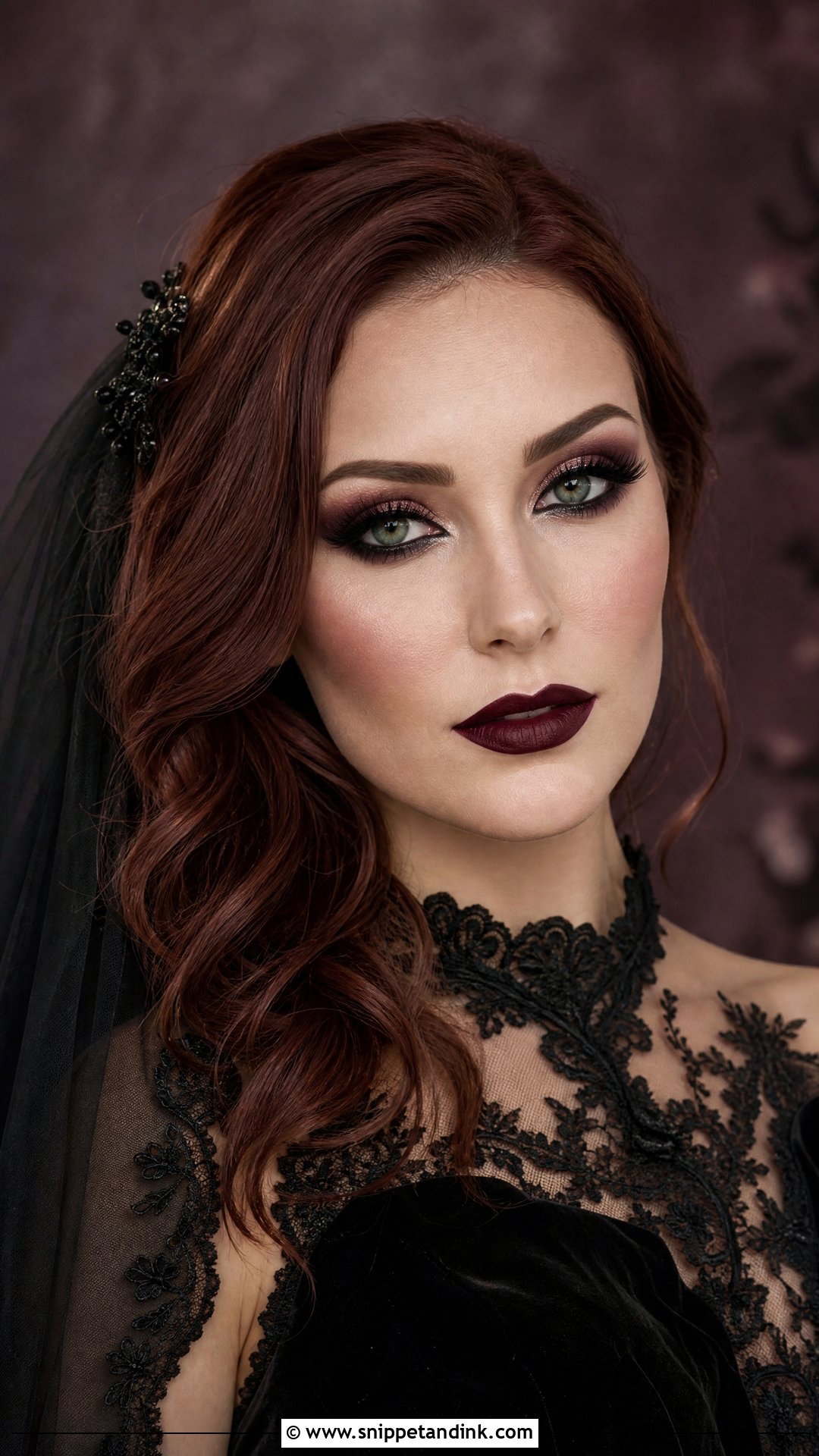 Gothic Wedding Makeup For Green Eyes - Snippet and Ink - 25 Goth Wedding Makeup Ideas