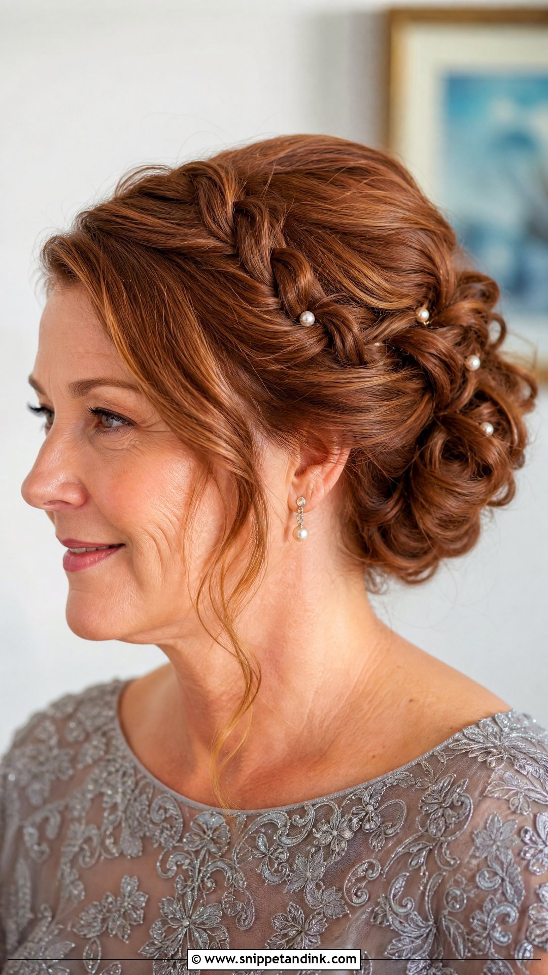 Grandma Braided Updo For Wedding - Snippet and Ink - 15 Grandma Hairstyles for Wedding