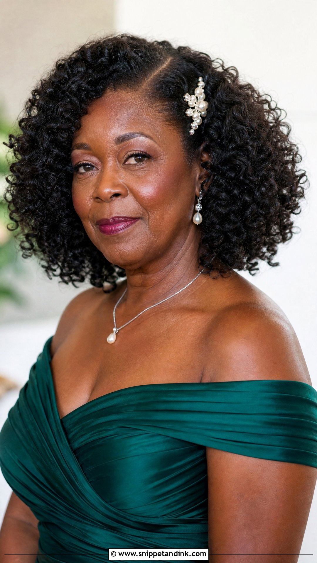 Grandma Natural Curls For Wedding - Snippet and Ink - 15 Grandma Hairstyles for Wedding