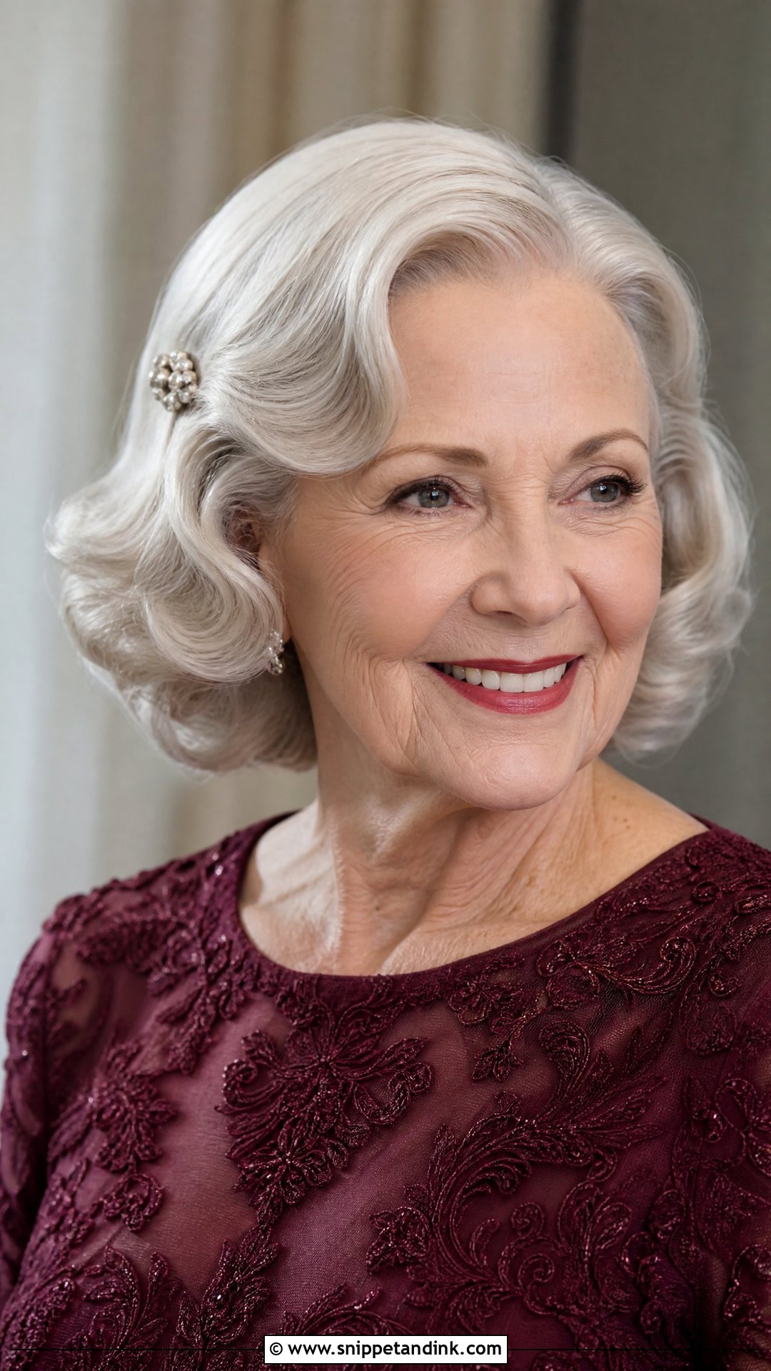 Grandma Vintage Waves For Wedding - Snippet and Ink - 15 Grandma Hairstyles for Wedding