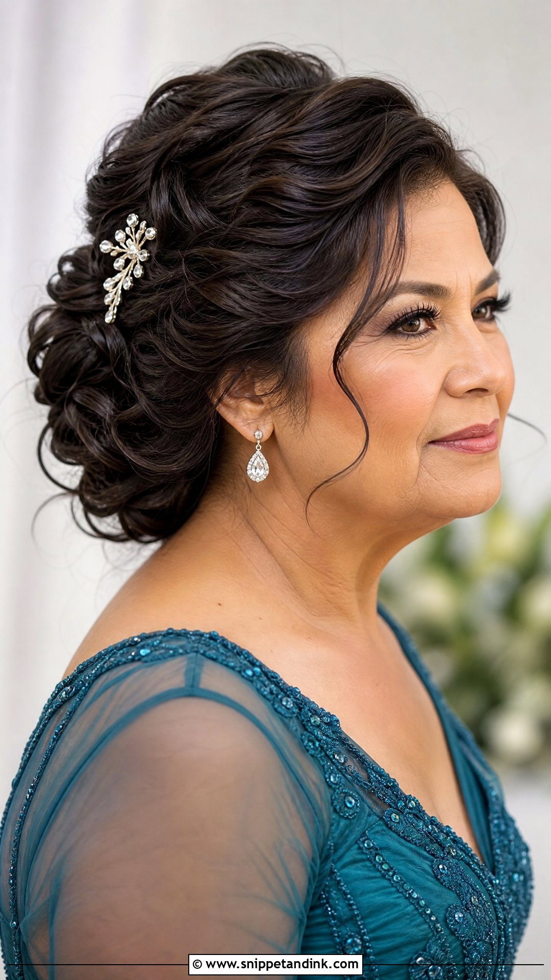Grandmother Of The Bride Elegant Updo - Snippet and Ink - 15 Grandmother of the Bride Hairstyles