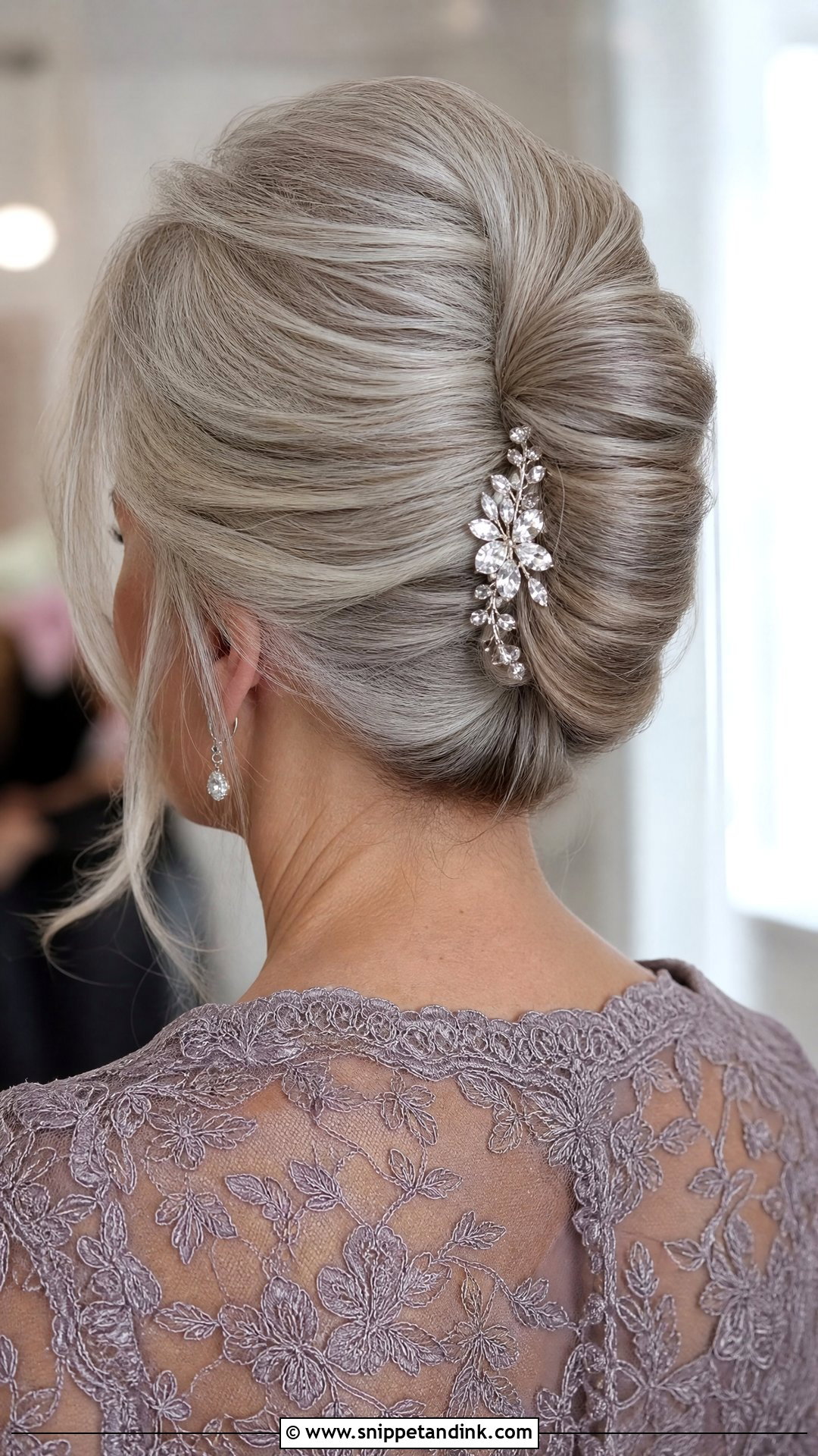Grandmother Of The Bride French Twist - Snippet and Ink - 15 Grandmother of the Bride Hairstyles