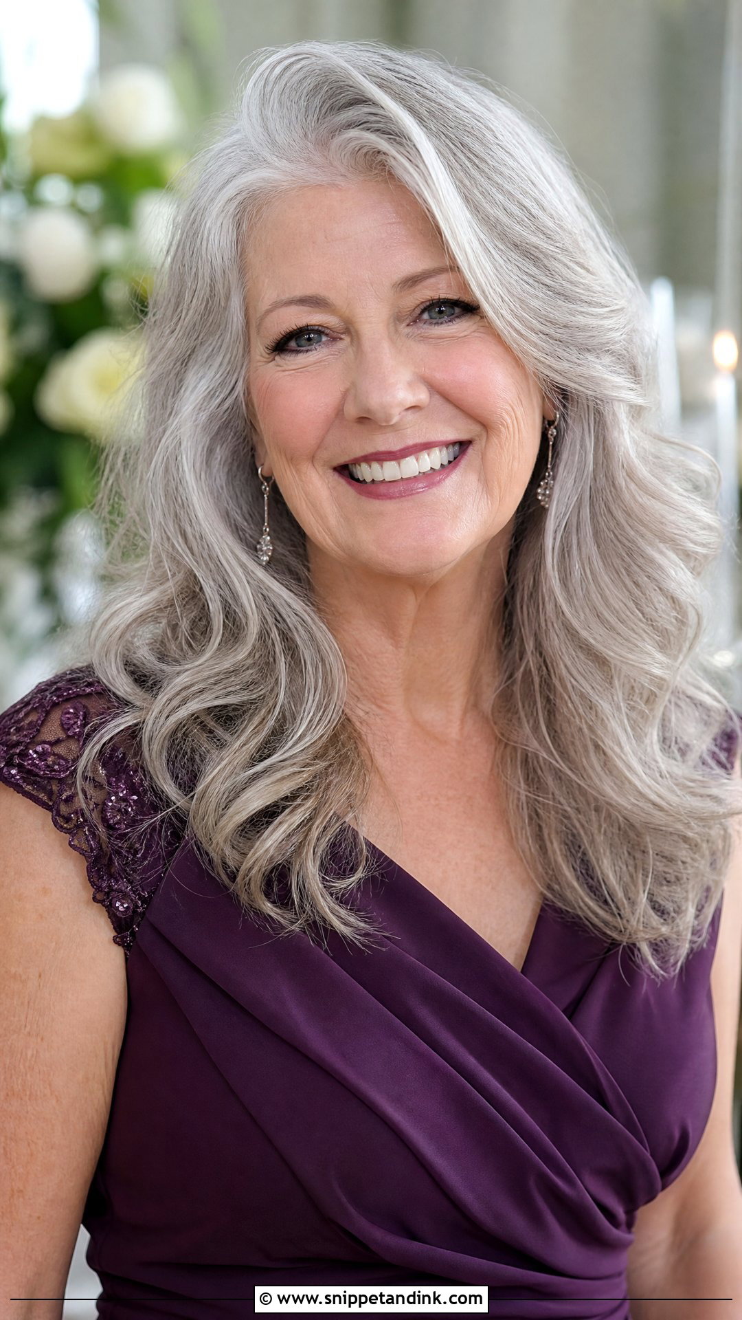 Grandmother Of The Bride Long Hair Curls - Snippet and Ink - 15 Grandmother of the Bride Hairstyles