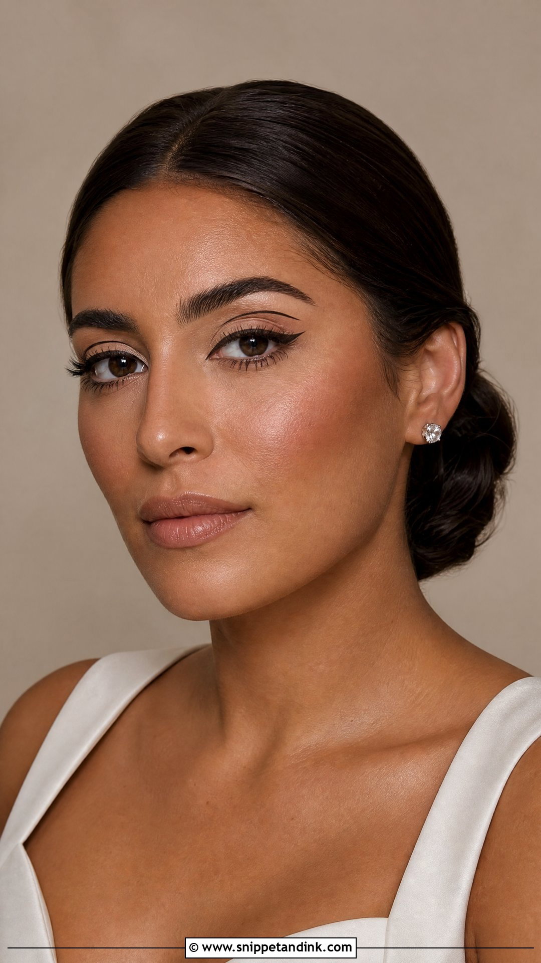 Graphic Wedding Eyeliner - Snippet and Ink - 20 Wedding Makeup Eyeliner Ideas