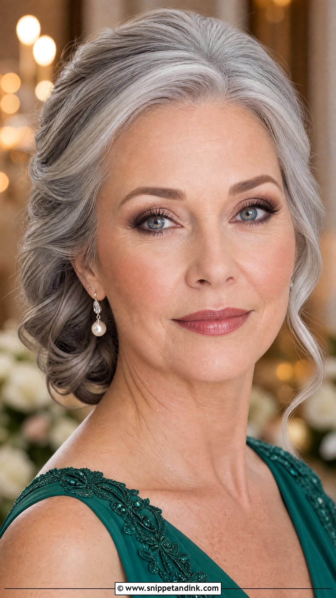 Gray Hair Mother Of Bride Makeup - Snippet and Ink - 30 Mother of Bride Makeup Ideas