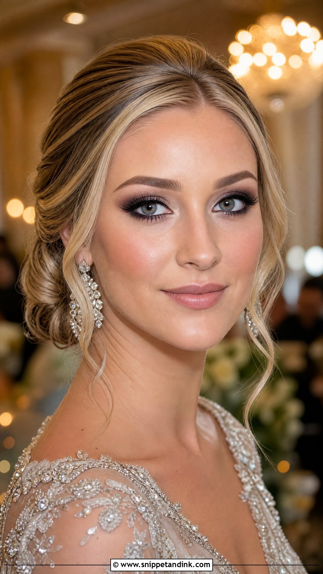 Gray Smoky Wedding Makeup - Snippet and Ink - 20 Smoky Wedding Makeup Ideas