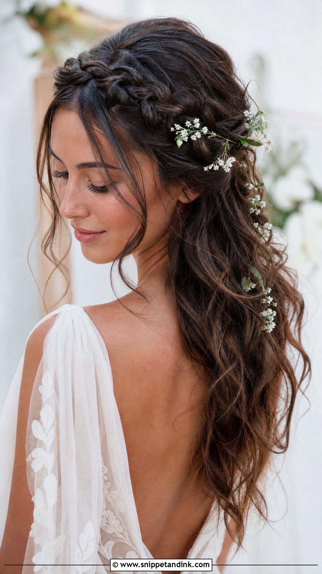 Grecian Goddess Braid - Snippet and Ink - 20 Bridal Hair for Long Hair Ideas