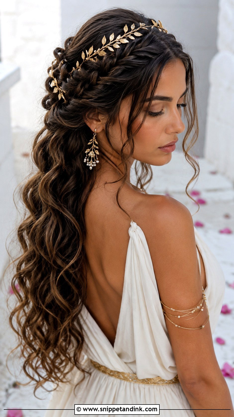 Greek Goddess Wedding Hairstyle - Snippet and Ink - 25 Best Wedding Hairstyles