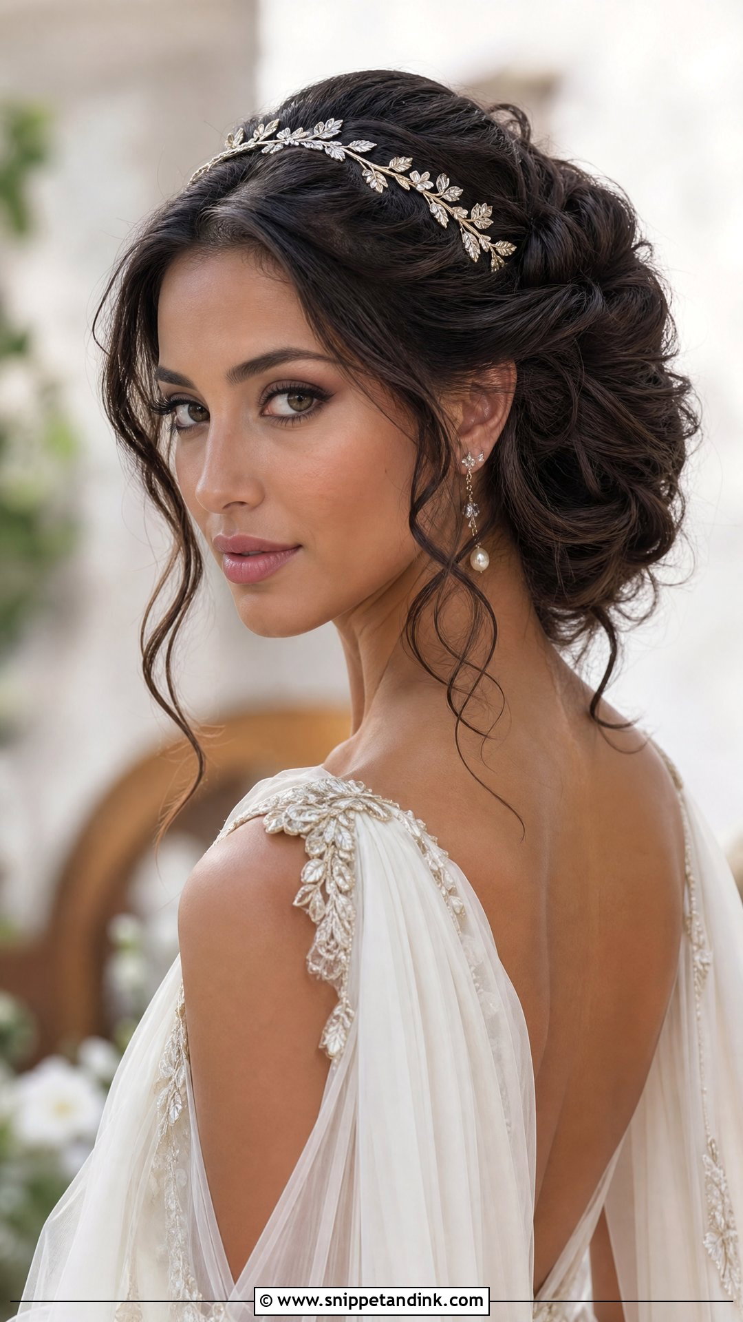 Greek Goddess Wedding Hairstyle - Snippet and Ink - 30 Easy Wedding Hairstyles Do It Yourself