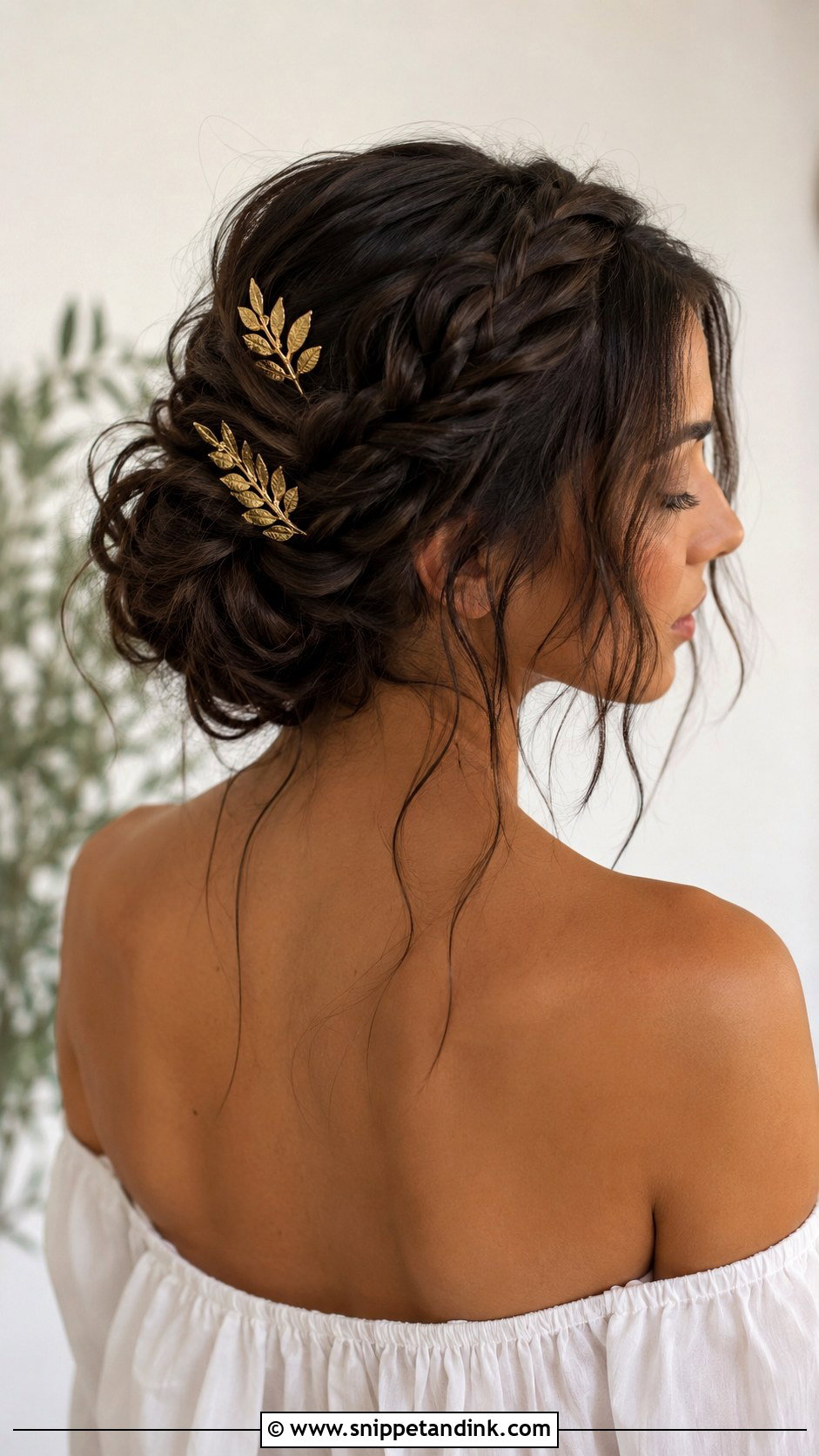 Greek Inspired Braided Updo - Snippet and Ink - 20 Greek Inspired Hairstyles