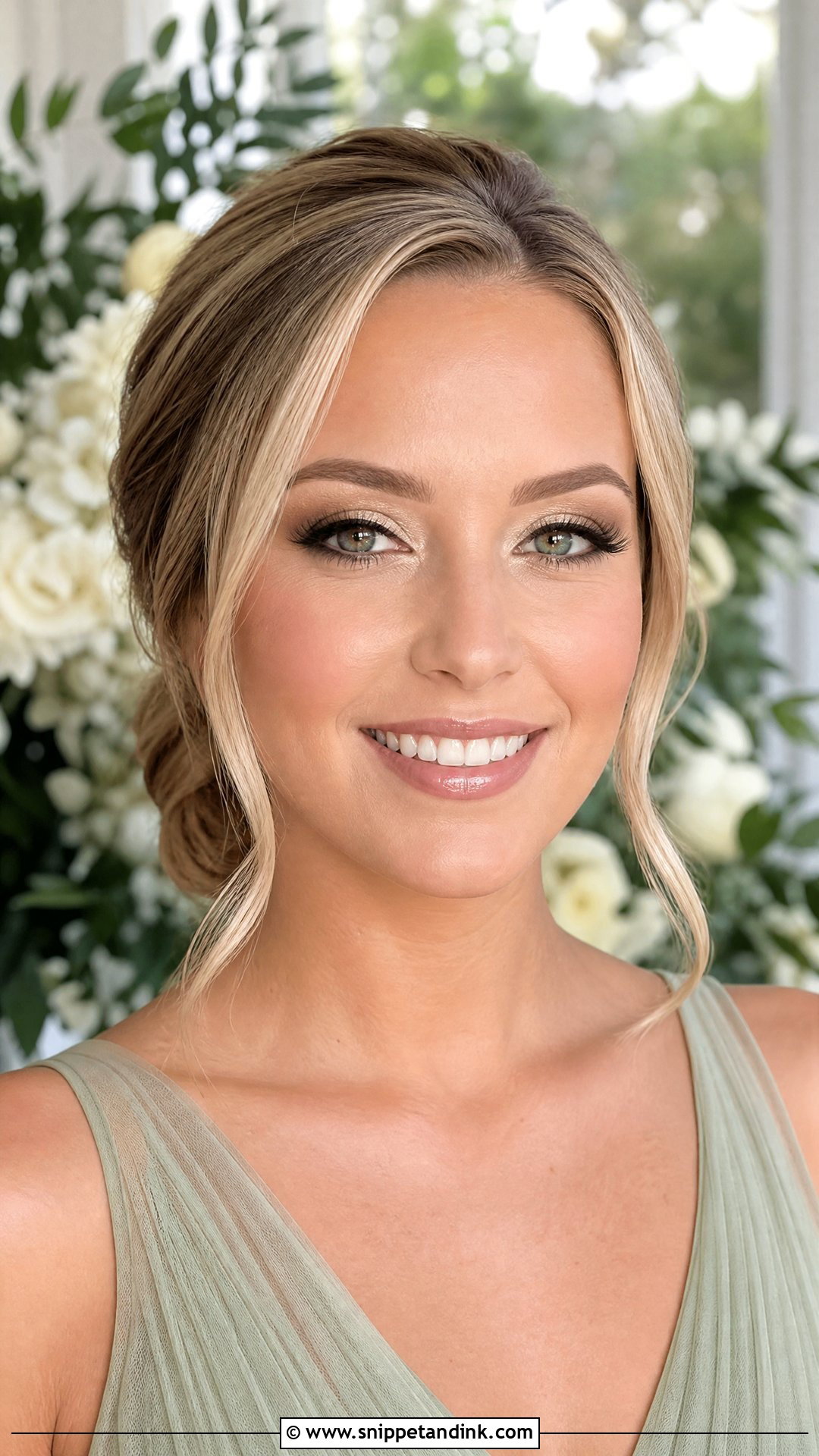 Green And Champagne Wedding Makeup - Snippet and Ink - 20 Green Wedding Makeup Ideas
