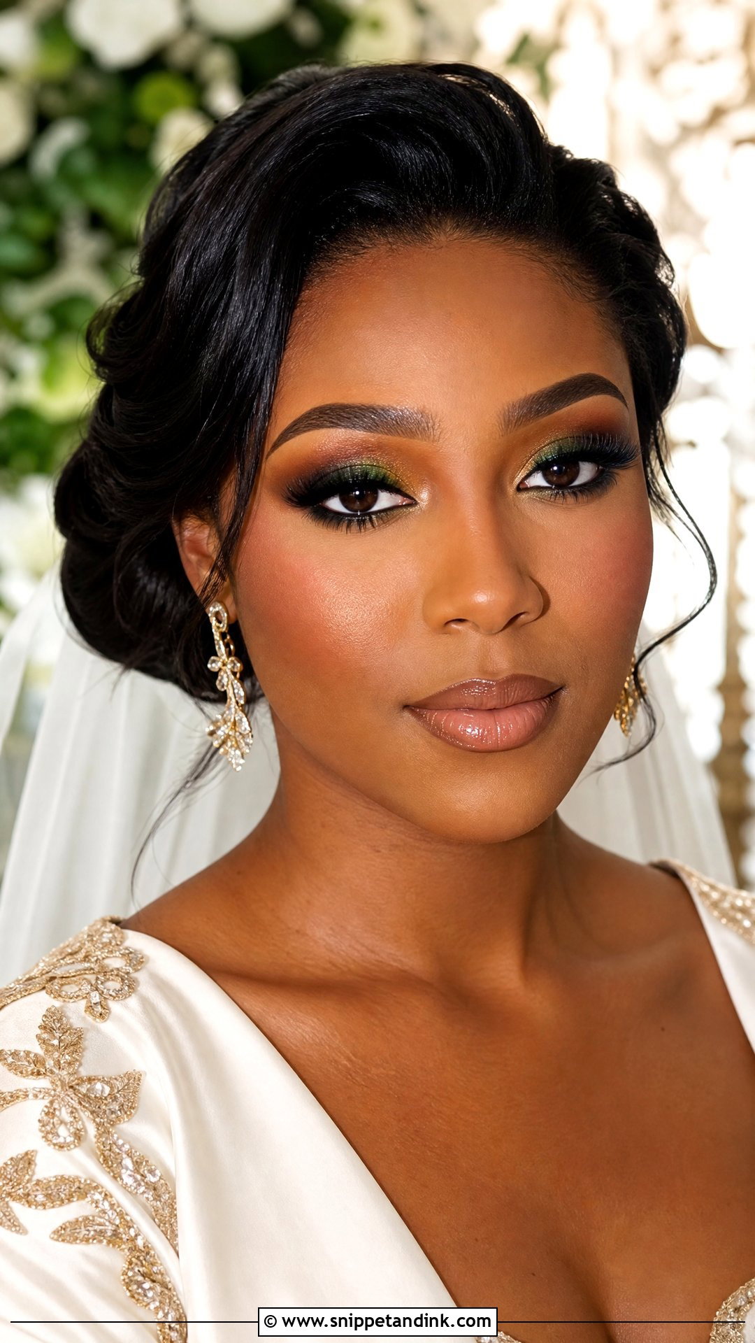 Green Bridal Makeup For Brown Eyes - Snippet and Ink - 20 Green Bridal Makeup Ideas