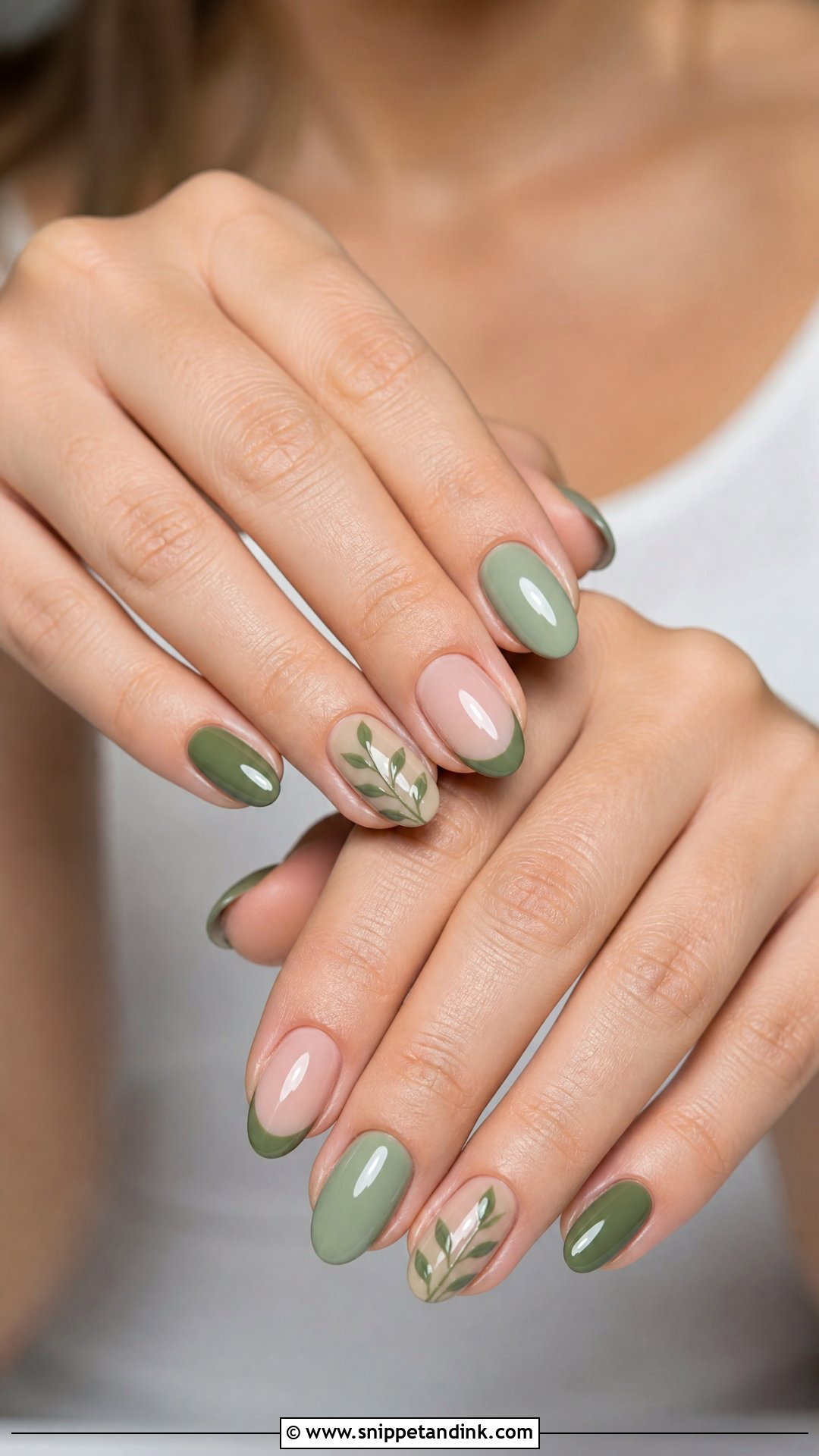 Green Bridal Party Nails - Snippet and Ink - 25 Green Wedding Nails