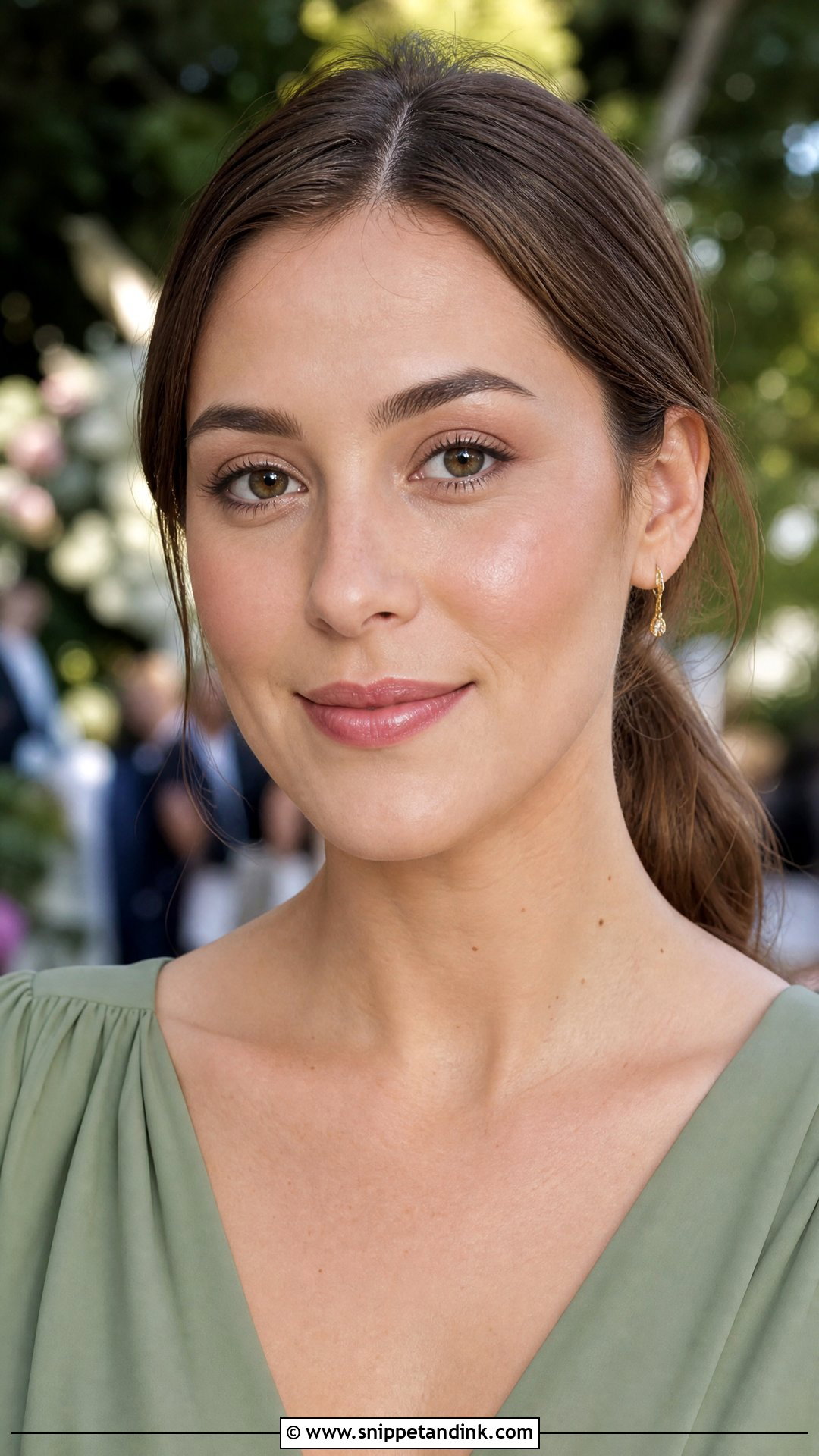 Green Dress With Natural Makeup - Snippet and Ink - 20 Wedding Makeup for Green Dress Ideas