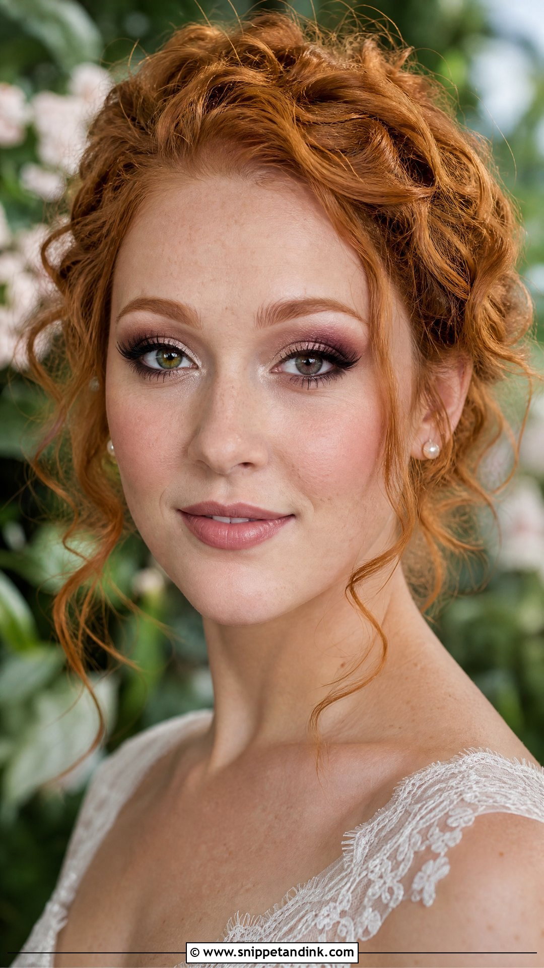 Green Eye Bridal Makeup For Redheads - Snippet and Ink - 25 Bridal Makeup for Redheads