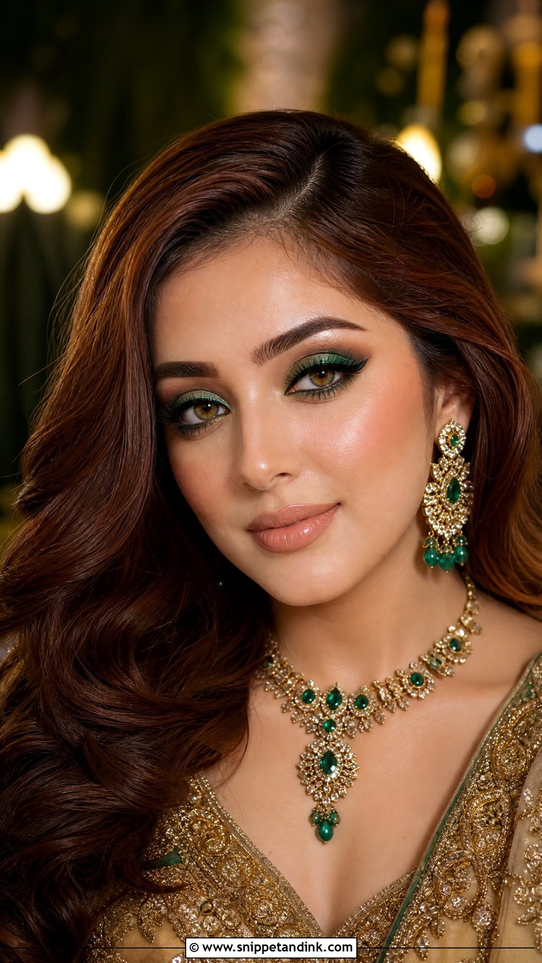 Green Eye Makeup For Indian Wedding - Snippet and Ink - 20 Eye Makeup for Indian Wedding Ideas