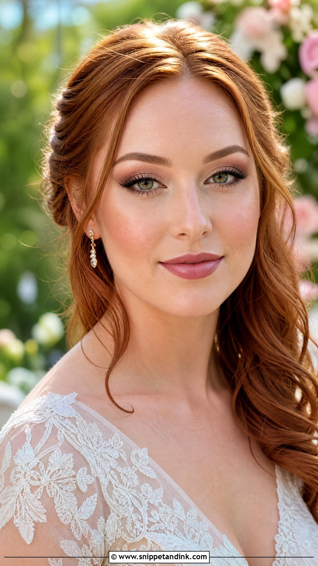 Green Eye Wedding Makeup - Snippet and Ink - 20 Wedding Makeup 2025 Ideas