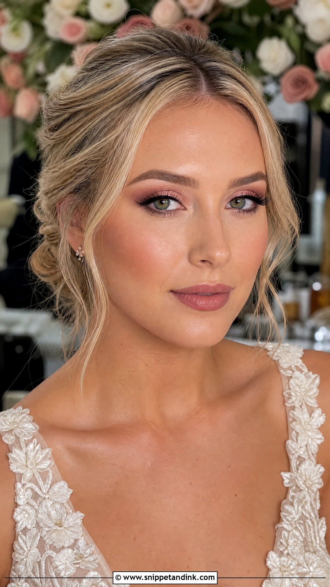 Green Eyes Bridal Makeup For Blondes - Snippet and Ink - 30 Bridal Makeup for Blondes