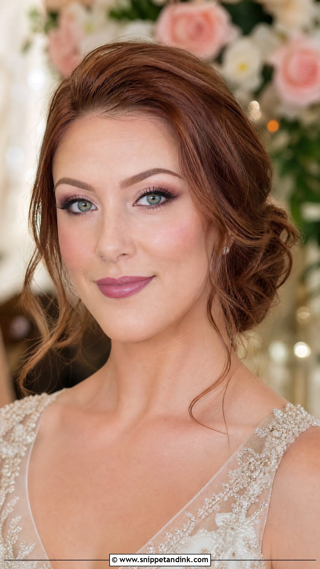 Green Eyes Bridal Makeup For Fair Skin - Snippet and Ink - 20 Bridal Makeup for Fair Skin Ideas
