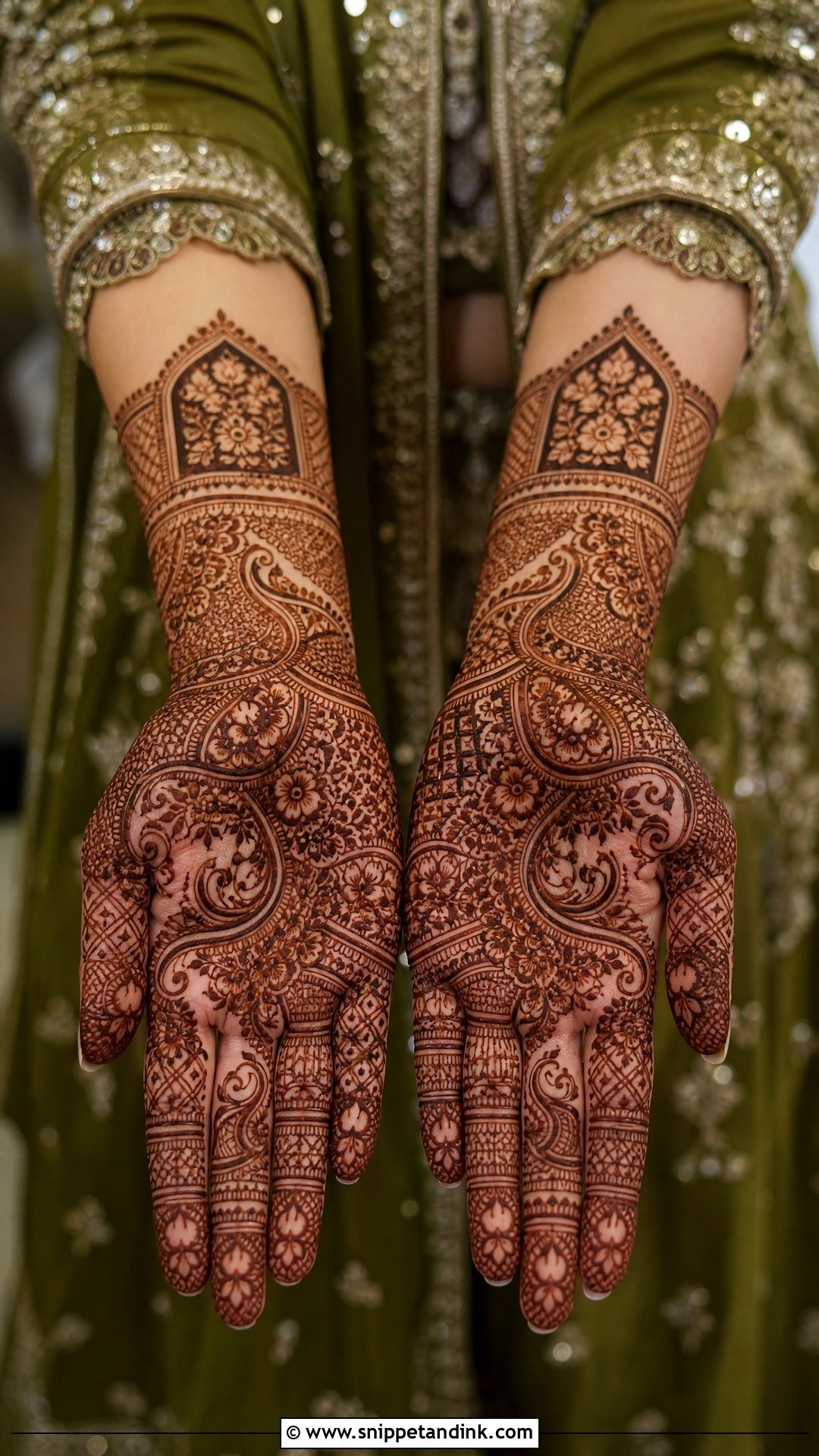 Green Jacket Lehenga For Mehendi - Snippet and Ink - 25 Green Mehendi Outfits for Bride