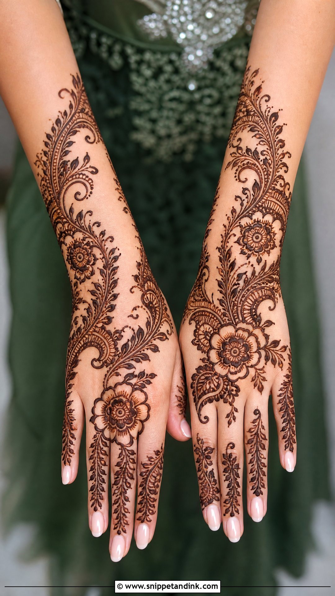 Green Mehendi Dress For Bride - Snippet and Ink - 25 Mehendi Dress for Bride Ideas