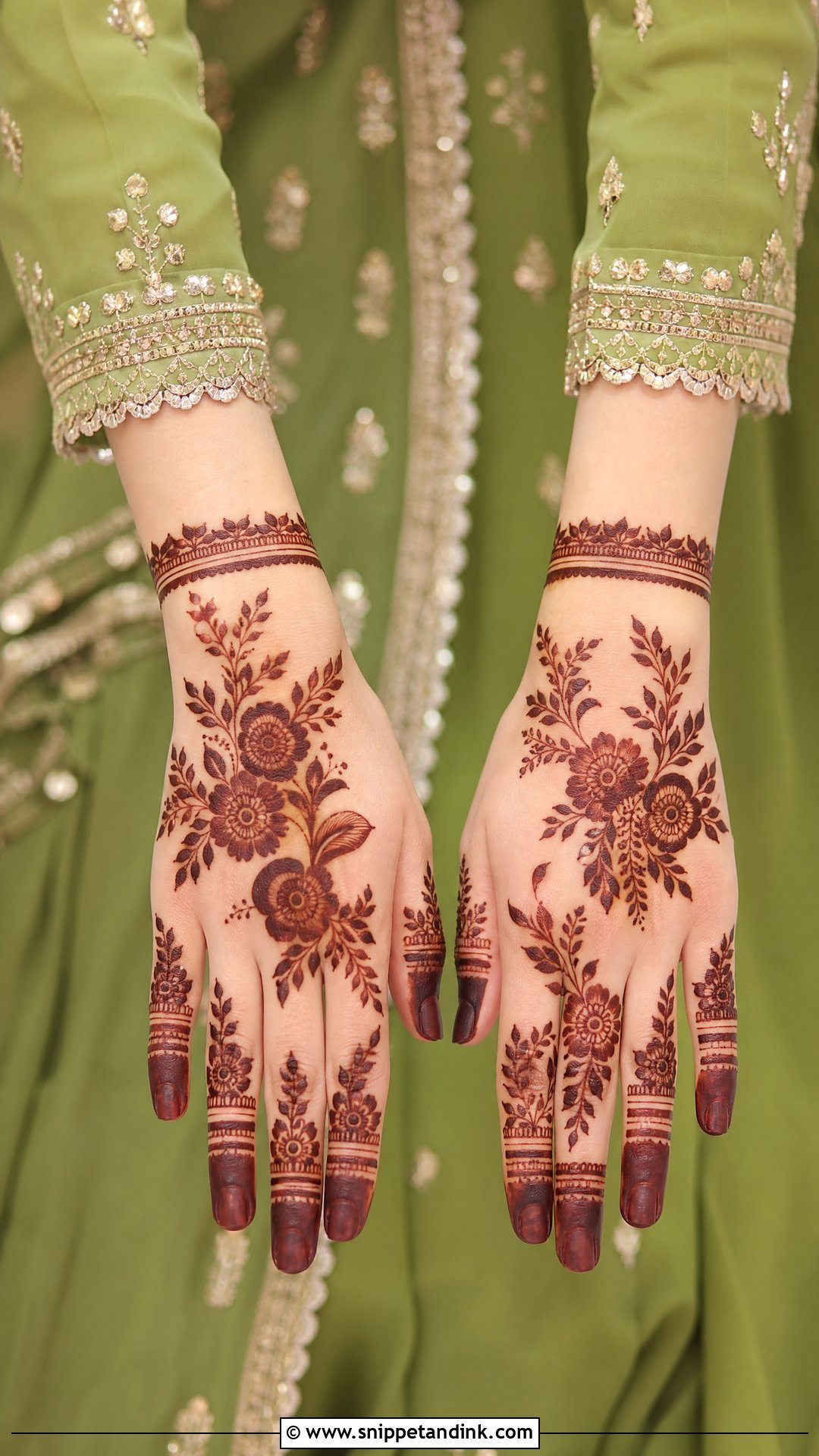 Green Peplum Sharara For Mehendi - Snippet and Ink - 25 Green Mehendi Outfits for Bride