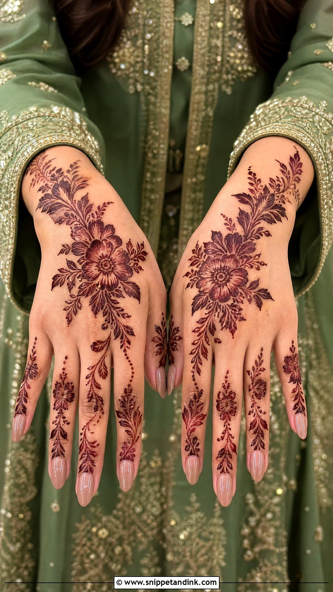 Green Sharara For Mehendi Bride - Snippet and Ink - 25 Green Mehendi Outfits for Bride