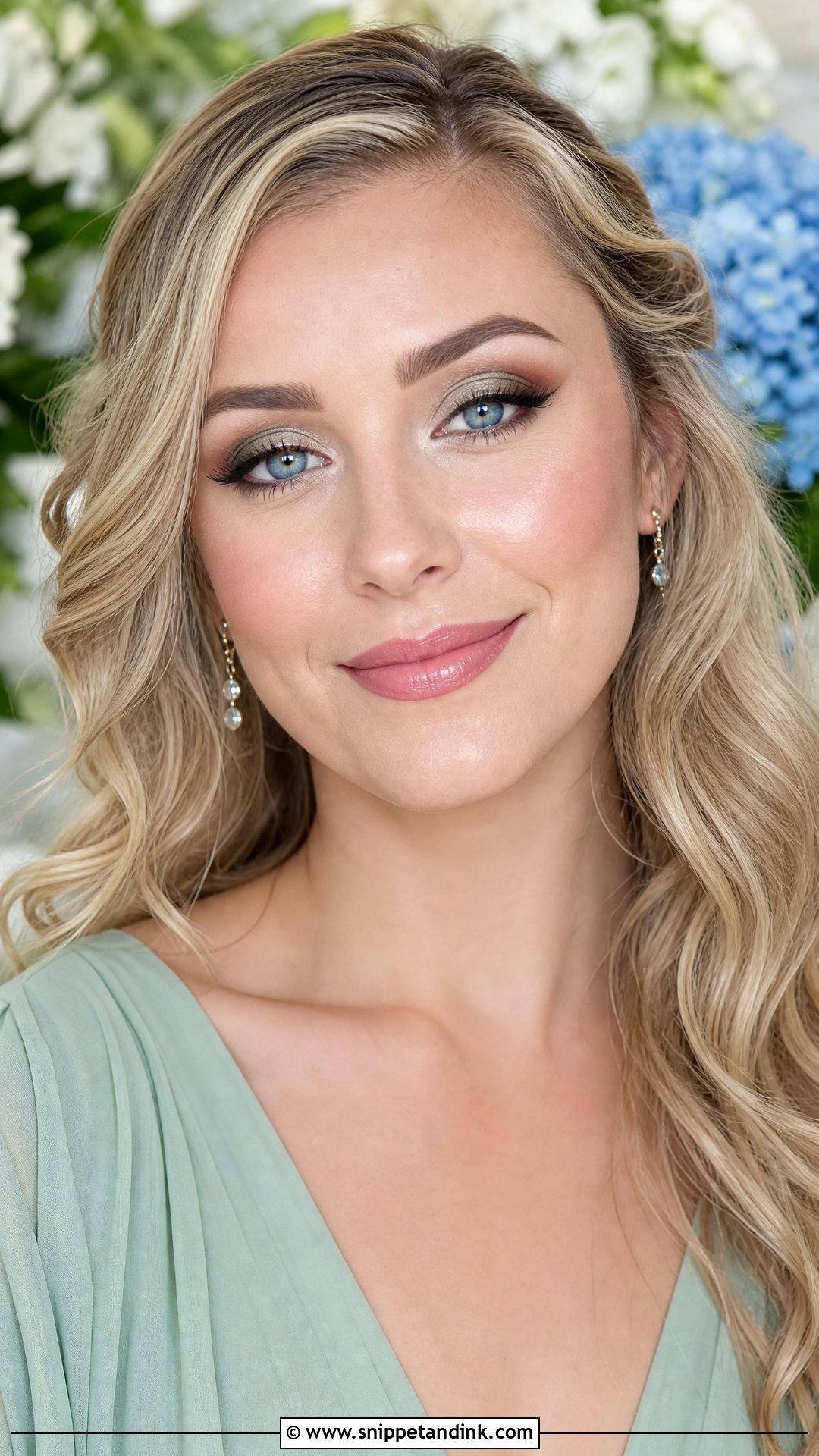 Green Wedding Makeup For Blue Eyes - Snippet and Ink - 20 Green Wedding Makeup Ideas