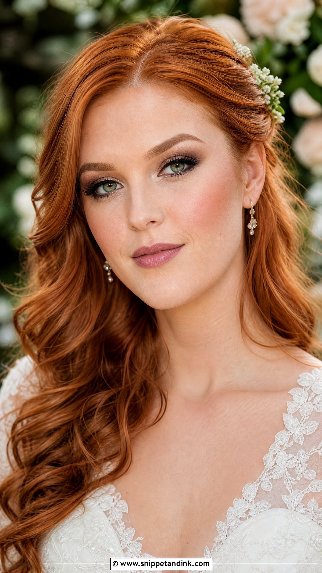 Green Wedding Makeup For Green Eyes - Snippet and Ink - 20 Green Wedding Makeup Ideas