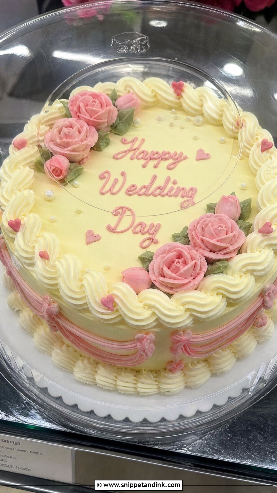 Grocery Store Wedding Cake - Snippet and Ink - 35 Ugly Cakes for Wedding