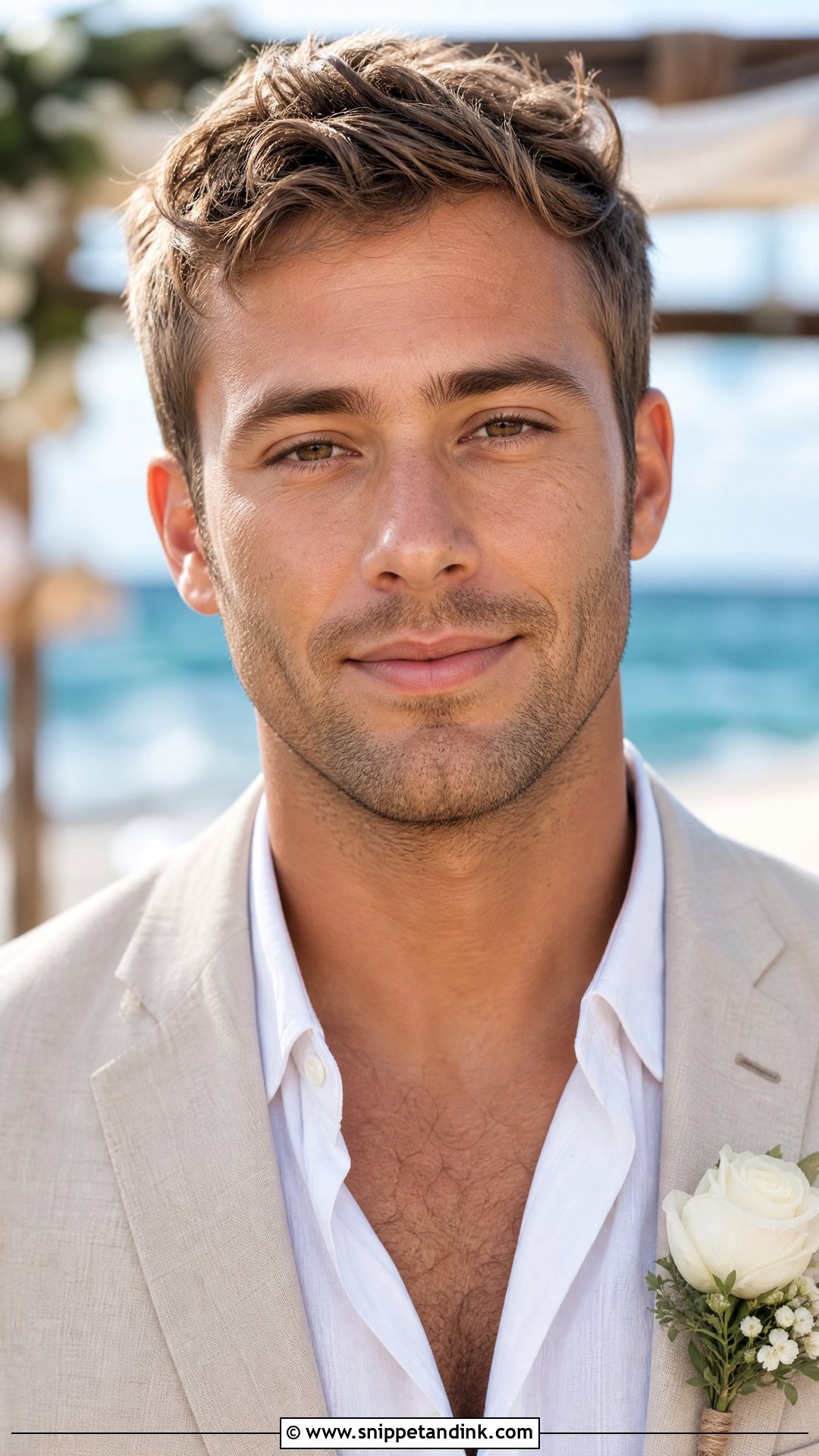 Groom Makeup For Beach Wedding - Snippet and Ink - 25 Groom Makeup Ideas