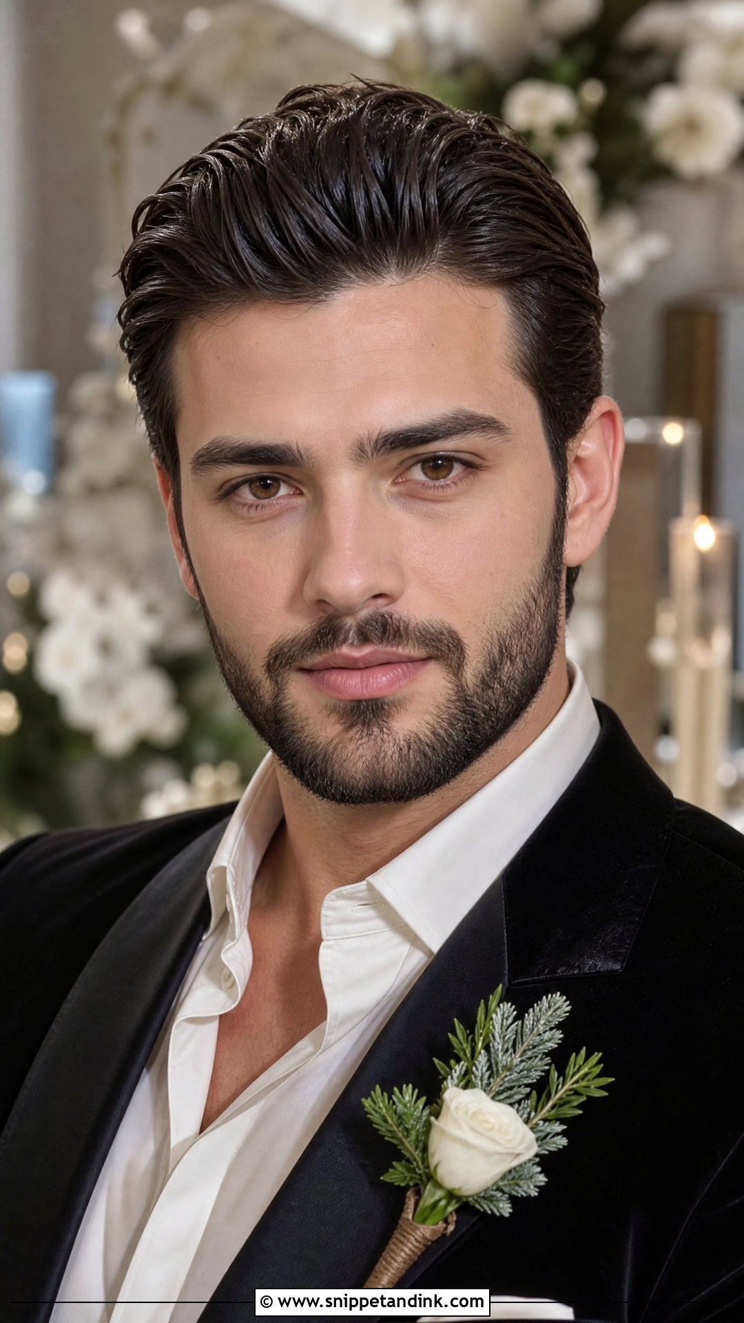 Groom Makeup For Winter Wedding - Snippet and Ink - 25 Groom Makeup Ideas