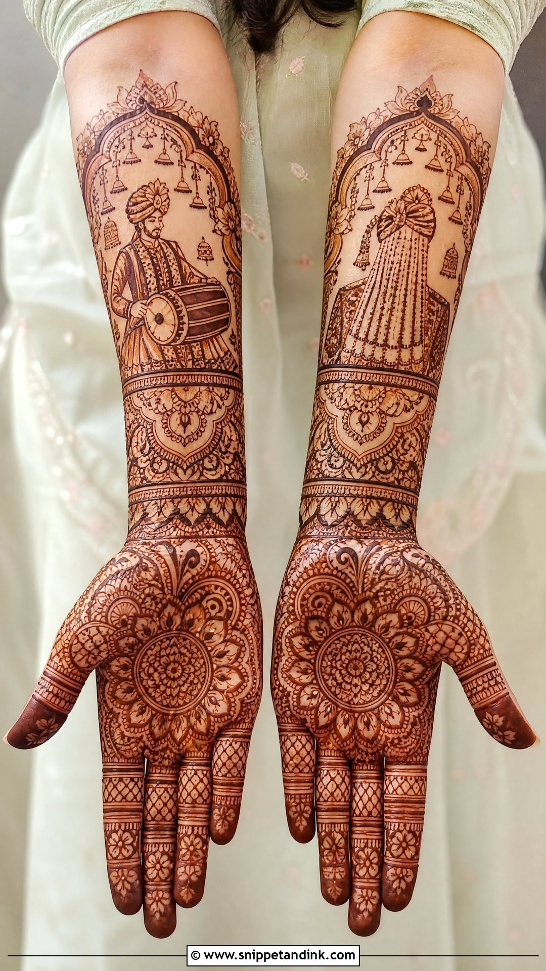 Groom Sister Brother Wedding Mehndi Design - Snippet and Ink - 25 Groom Sister Mehndi Design Ideas