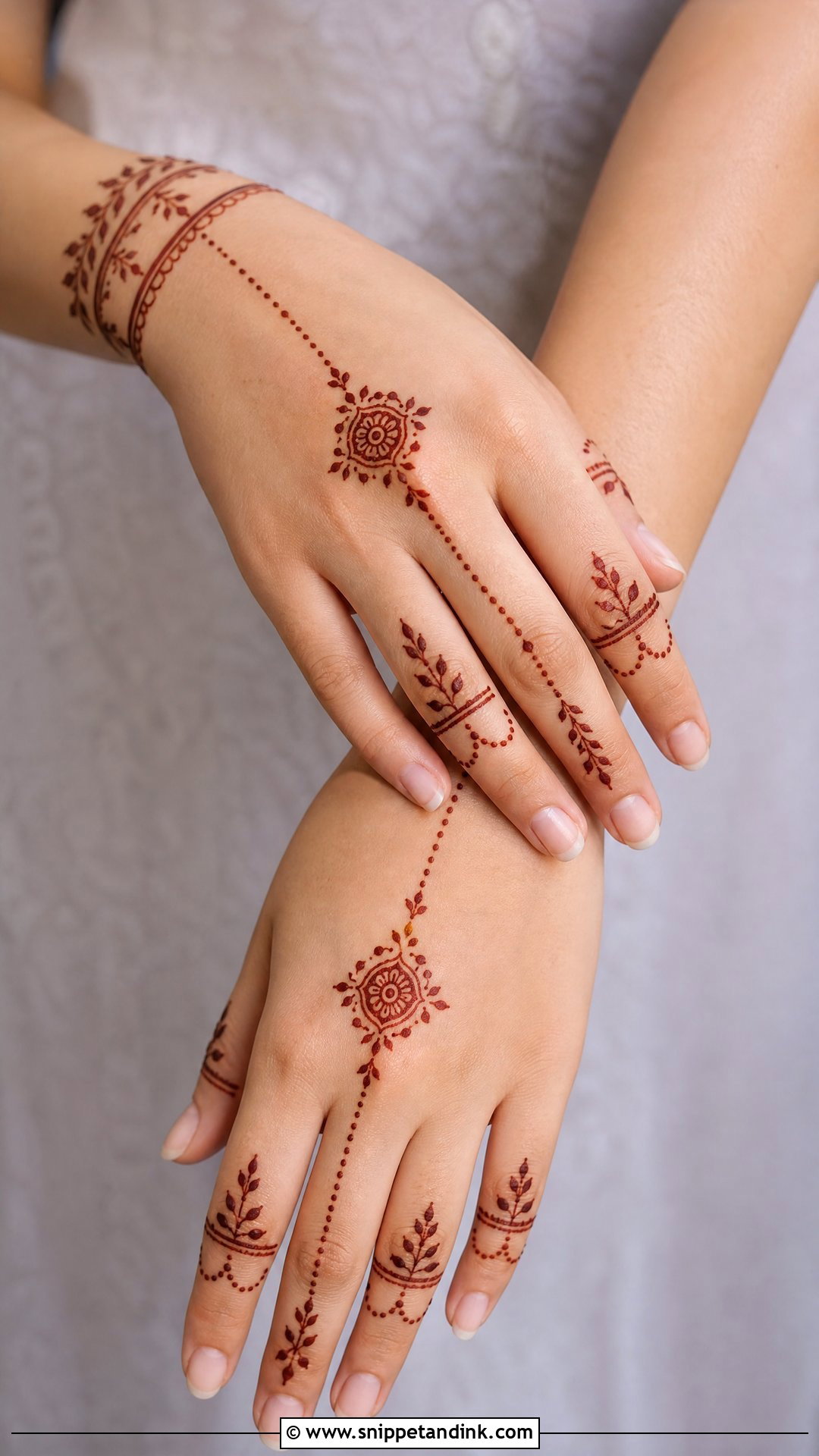 Groom Sister Finger Mehndi Design - Snippet and Ink - 25 Groom Sister Mehndi Design Ideas