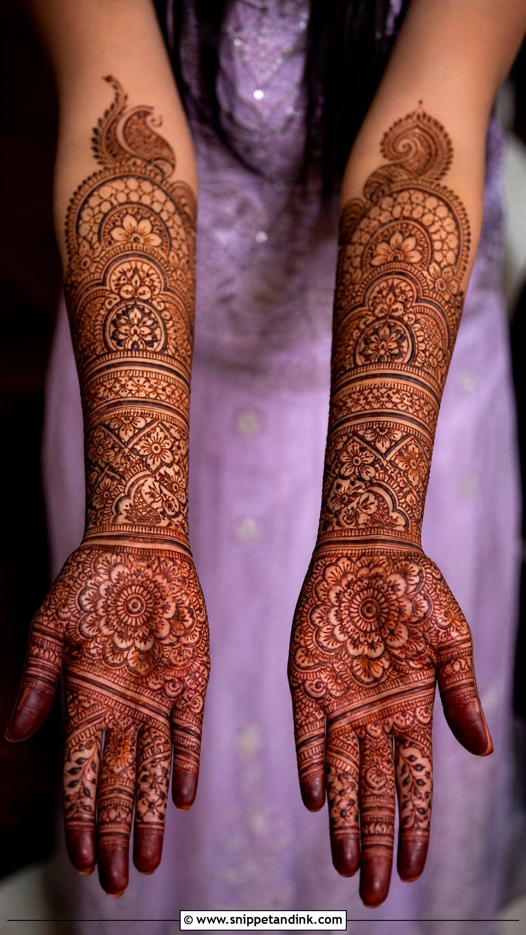 Groom Sister Forearm Mehndi Design - Snippet and Ink - 25 Groom Sister Mehndi Design Ideas